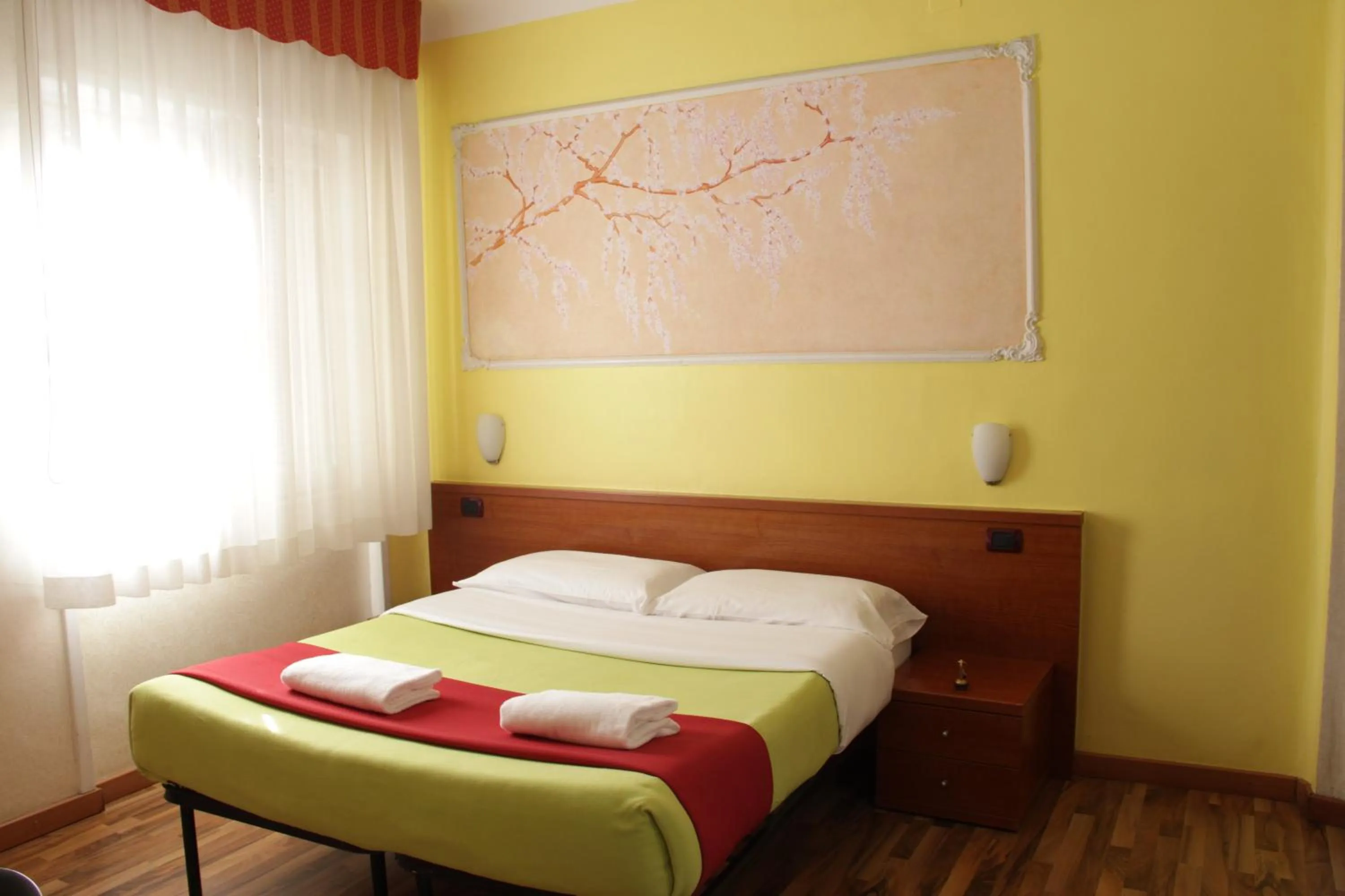 Bed in Hotel America