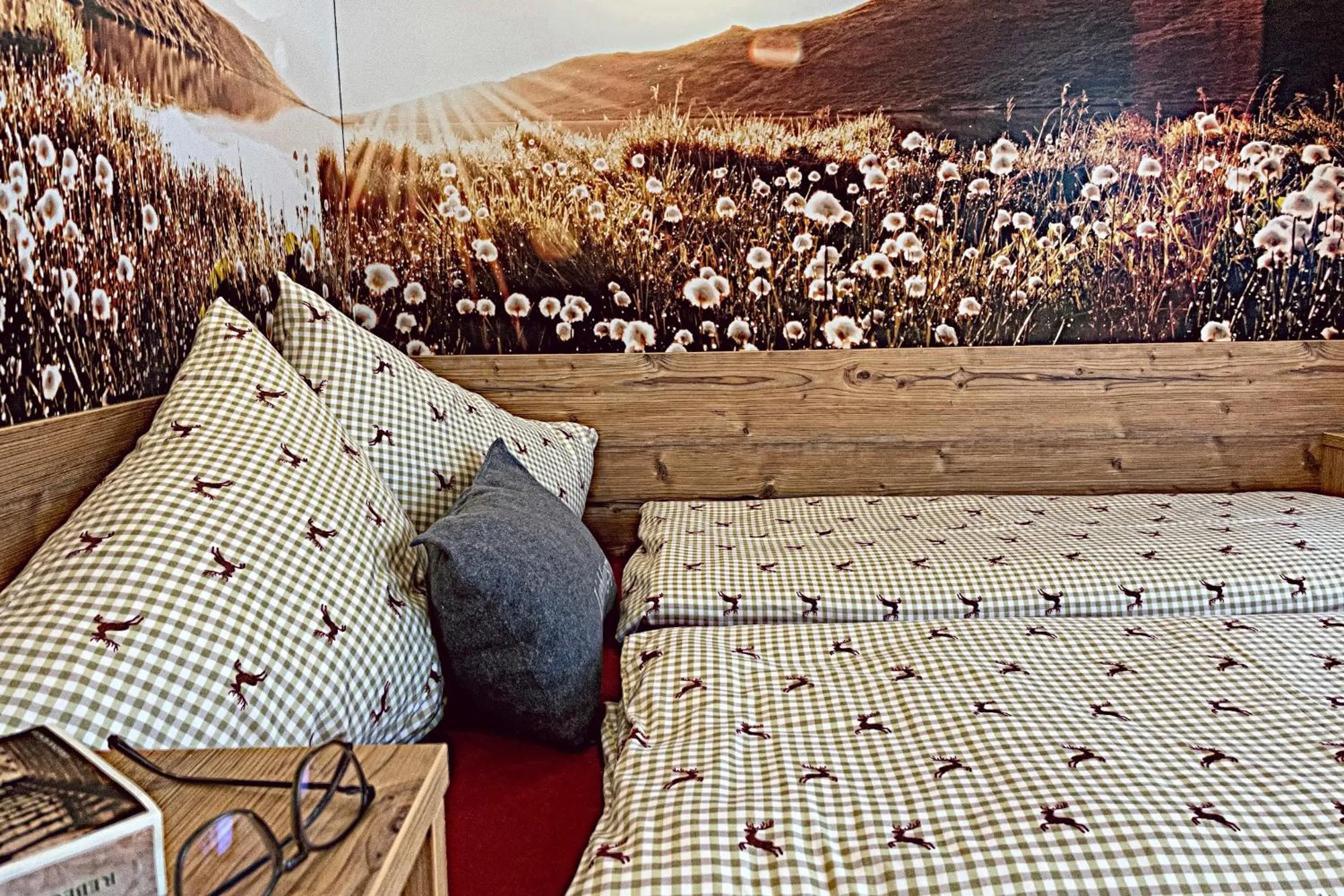 Bed in Pircher-Maes Apart & Stubaital