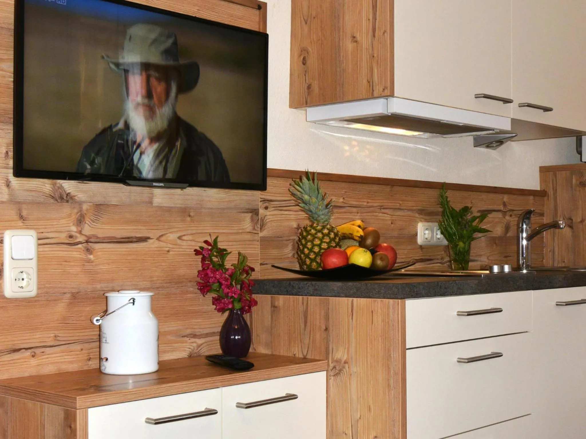 Kitchen or kitchenette in Pircher-Maes Apart & Stubaital