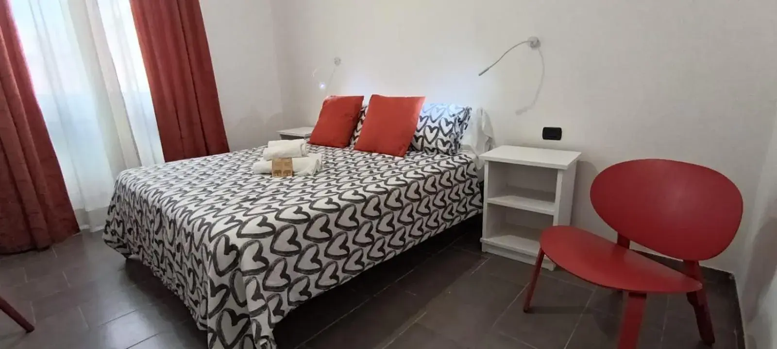 Bed in Hotel Ciao Bed in Hotel Ciao