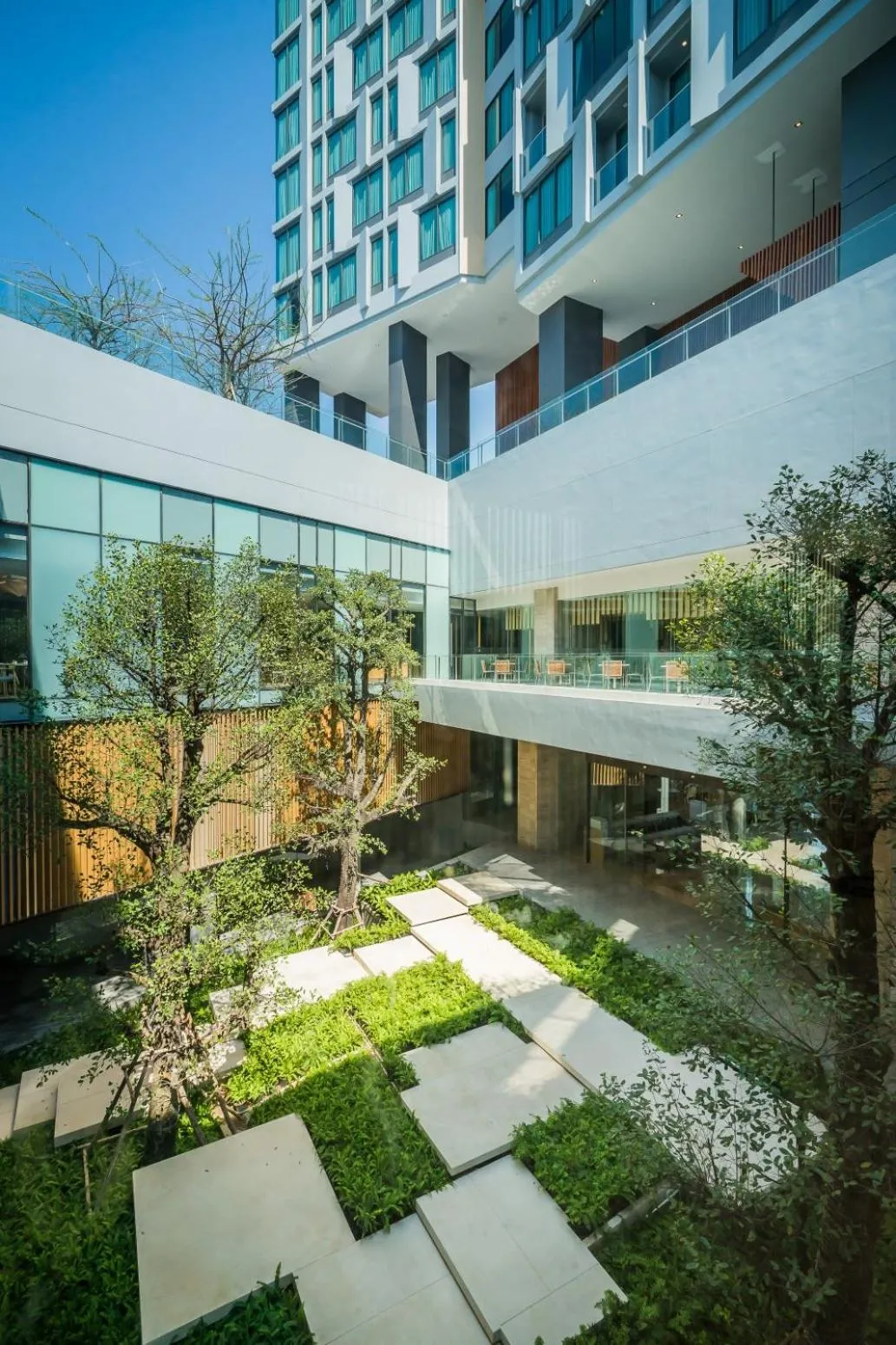 Garden in Arize Hotel Sri Racha