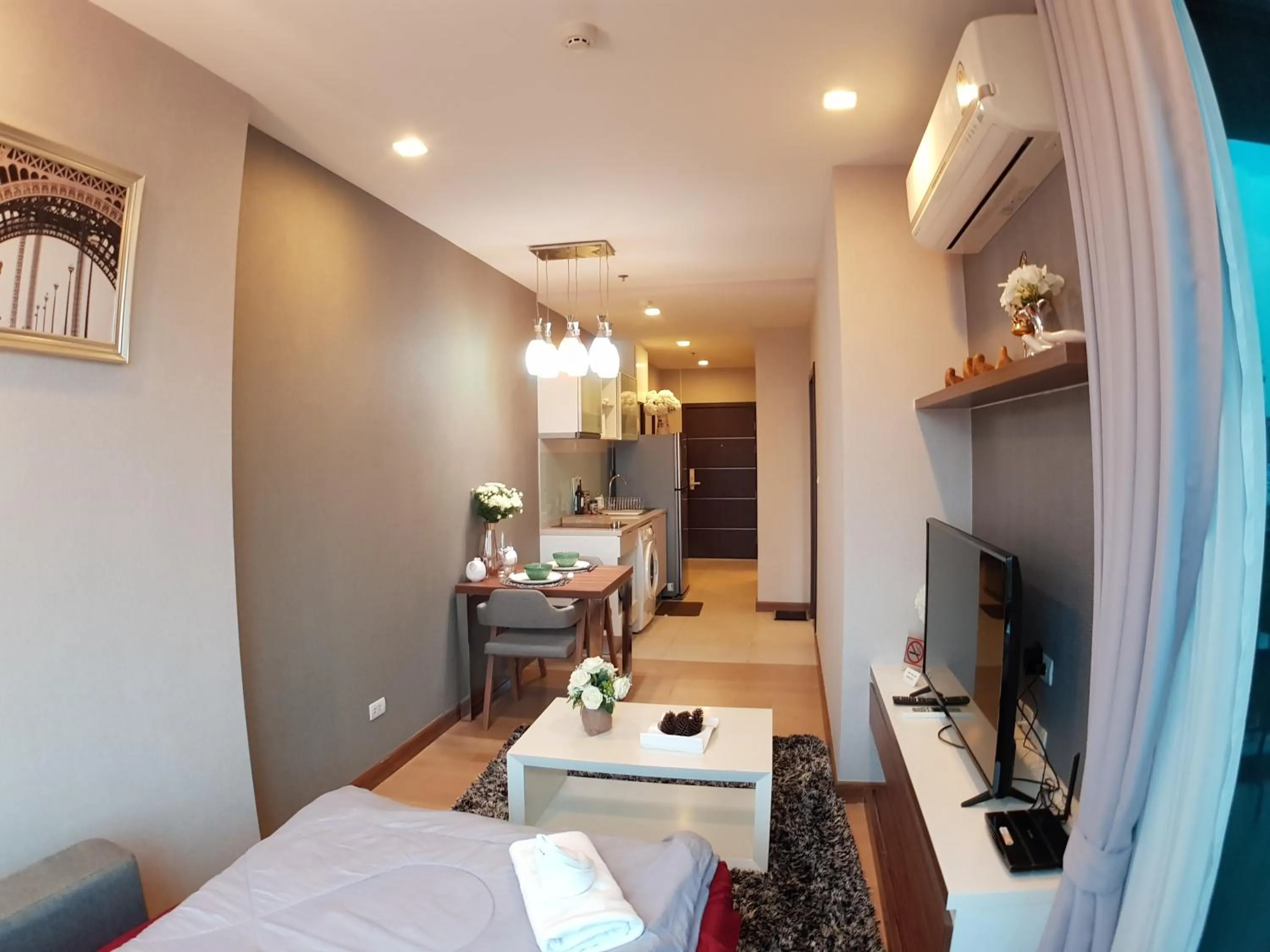 Bed in Astra Suites Night Bazaar