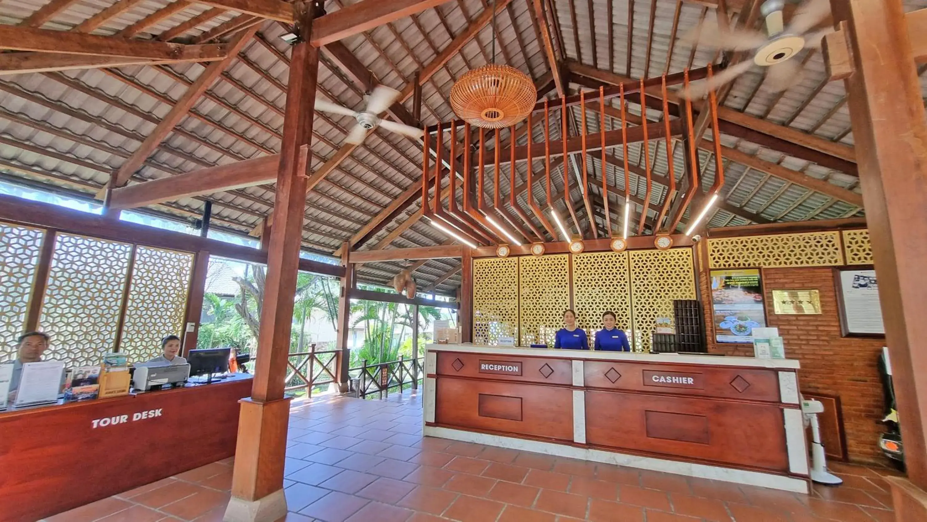 Lobby or reception in Saigon Phu Quoc Resort & Spa Lobby or reception in Saigon Phu Quoc Resort & Spa