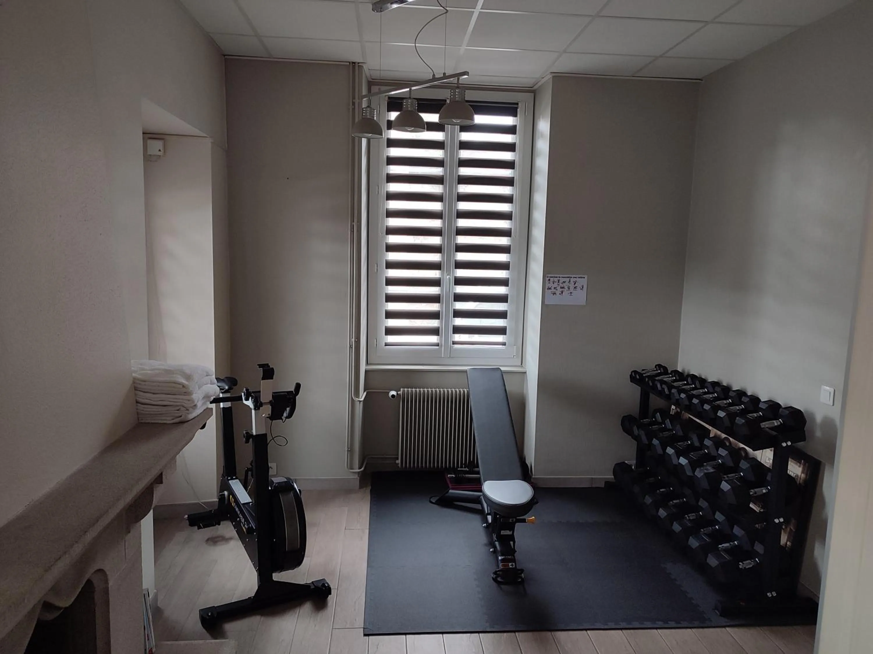 Fitness centre/facilities in Contact Hôtel - Hôtel Le Lion d'Or Lamballe