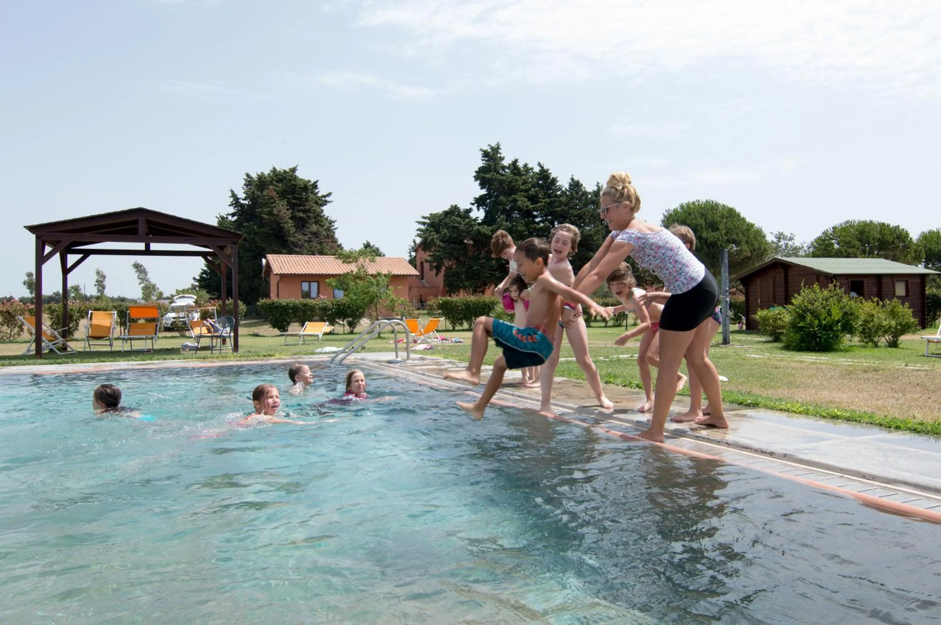 Children play ground in Podere Del Gesso