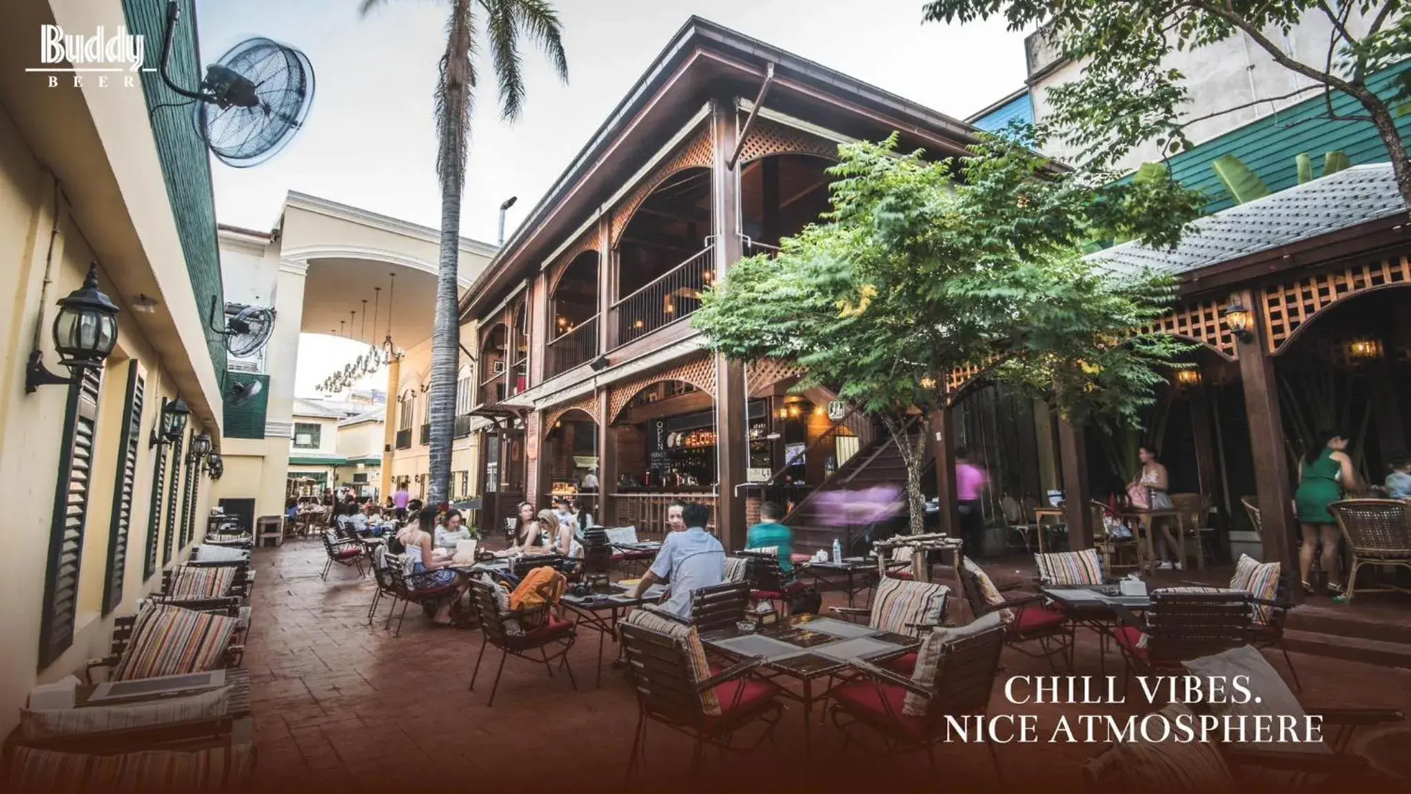 Restaurant/places to eat in Buddy Lodge, Khaosan Road Restaurant/places to eat in Buddy Lodge, Khaosan Road