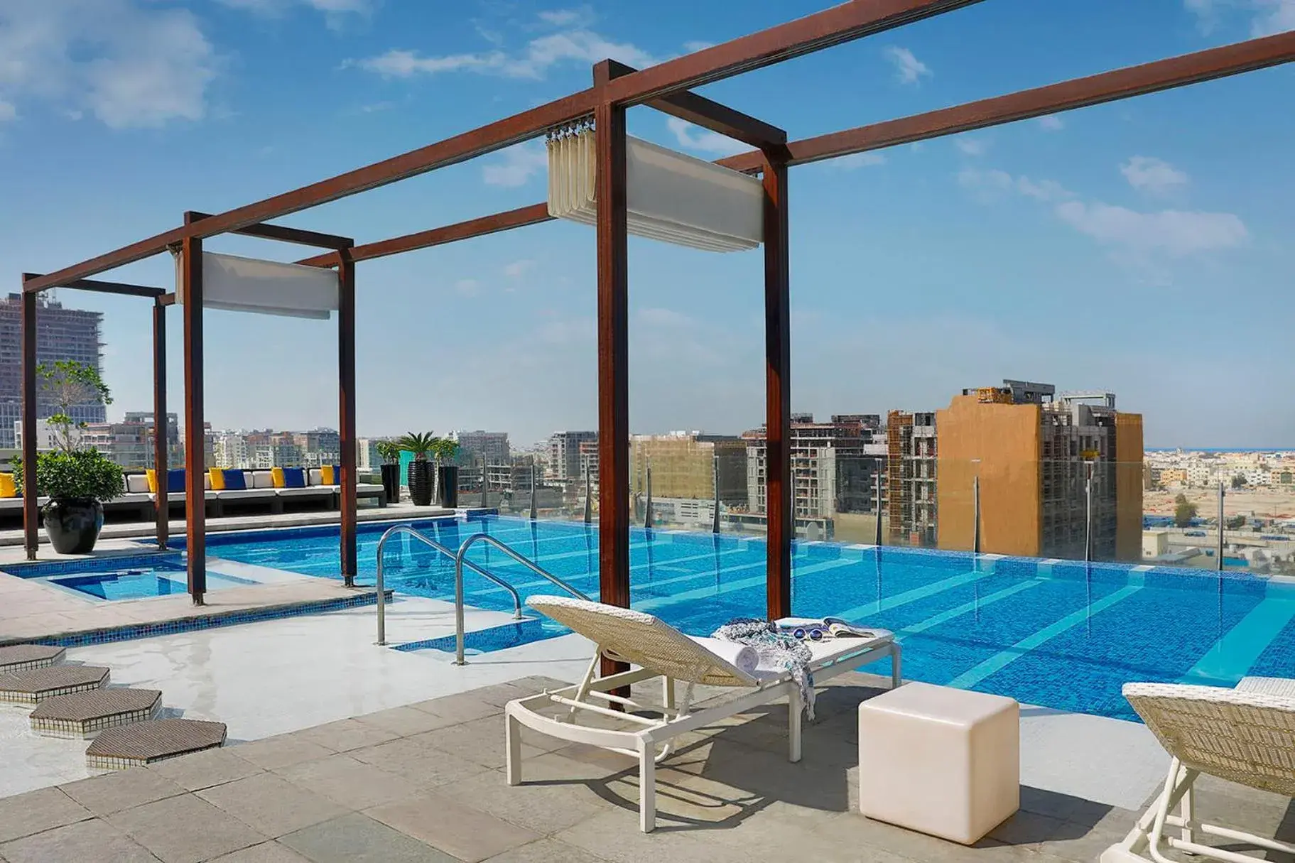 Swimming pool in voco Dubai by IHG Swimming pool in voco Dubai by IHG