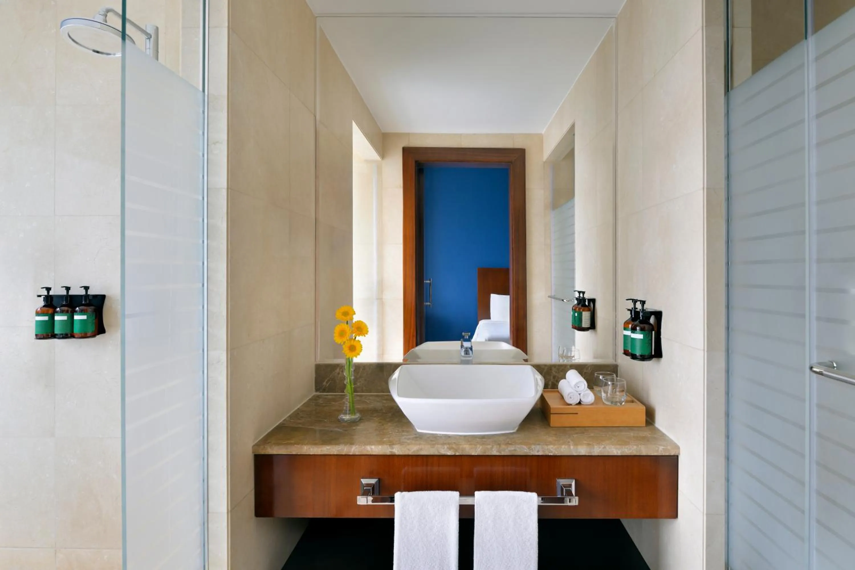Bathroom in voco Dubai by IHG