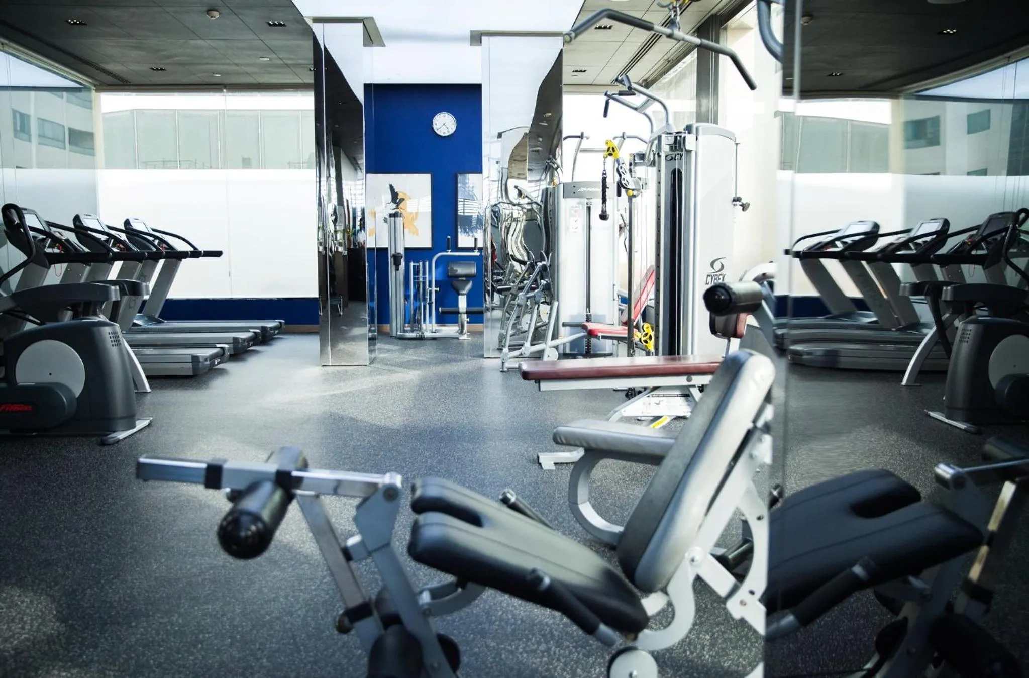 Fitness centre/facilities in voco Dubai by IHG