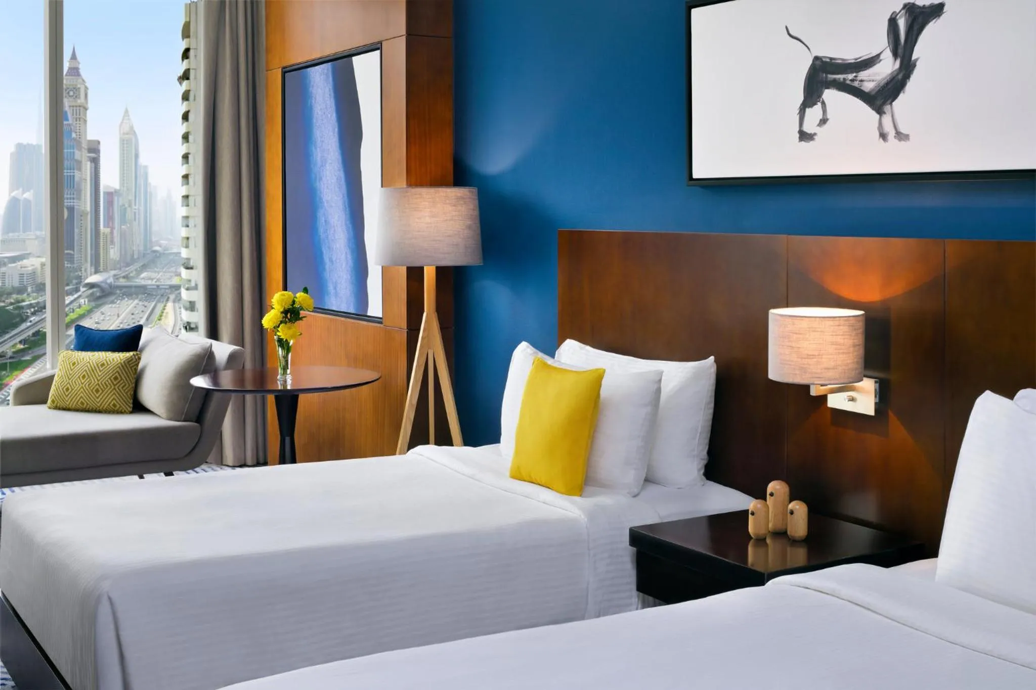 Photo of the whole room, Bed in voco Dubai by IHG