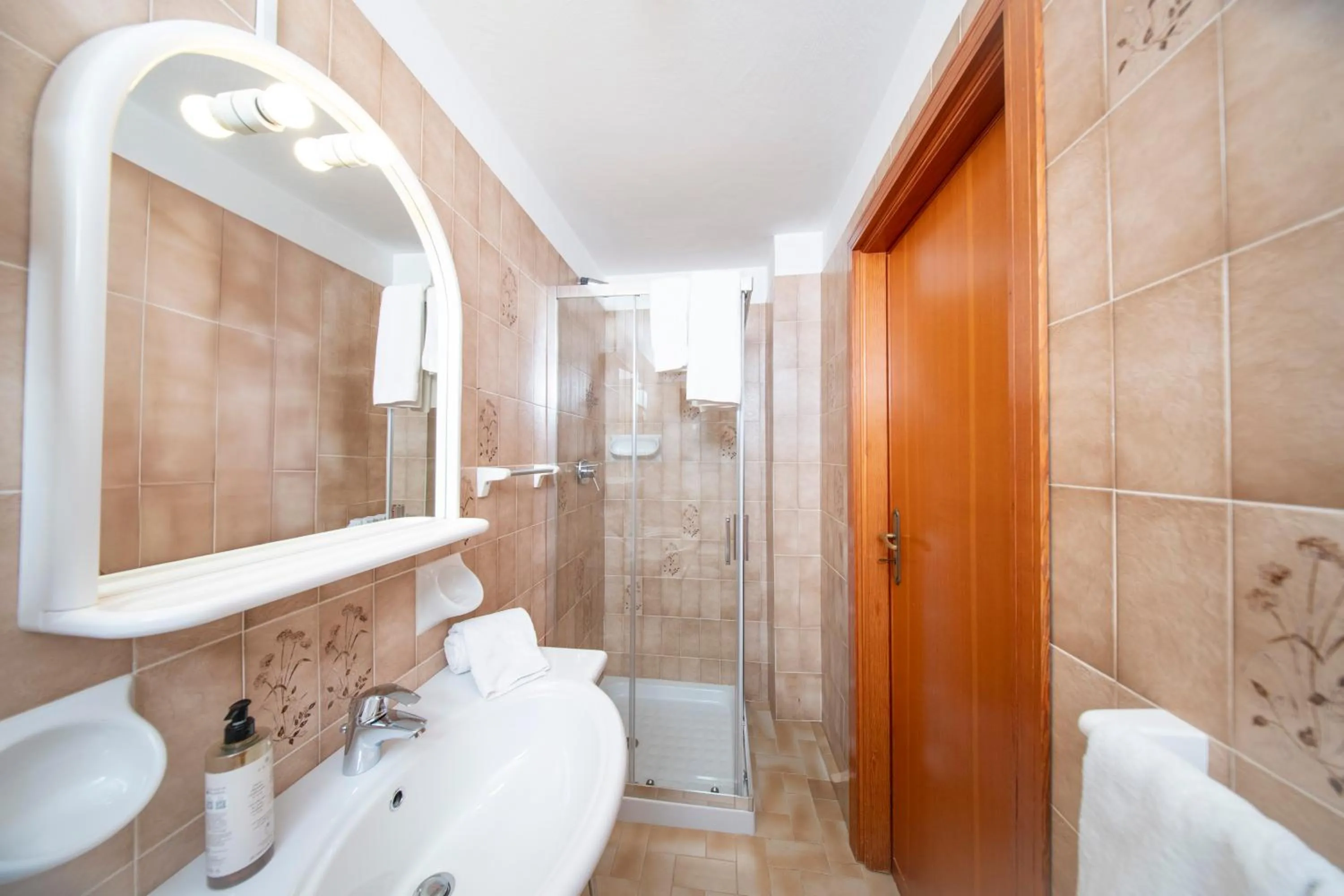 Bathroom in Locanda del Lysjoch