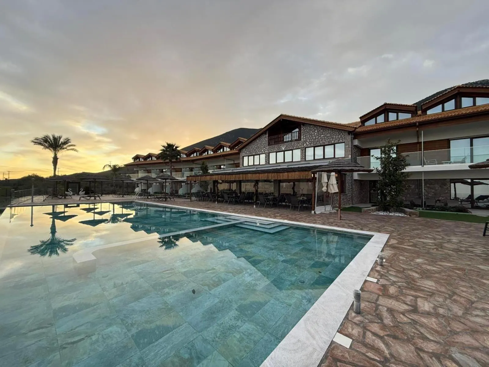 Pool view in Anthidon Nature Estate & Farm