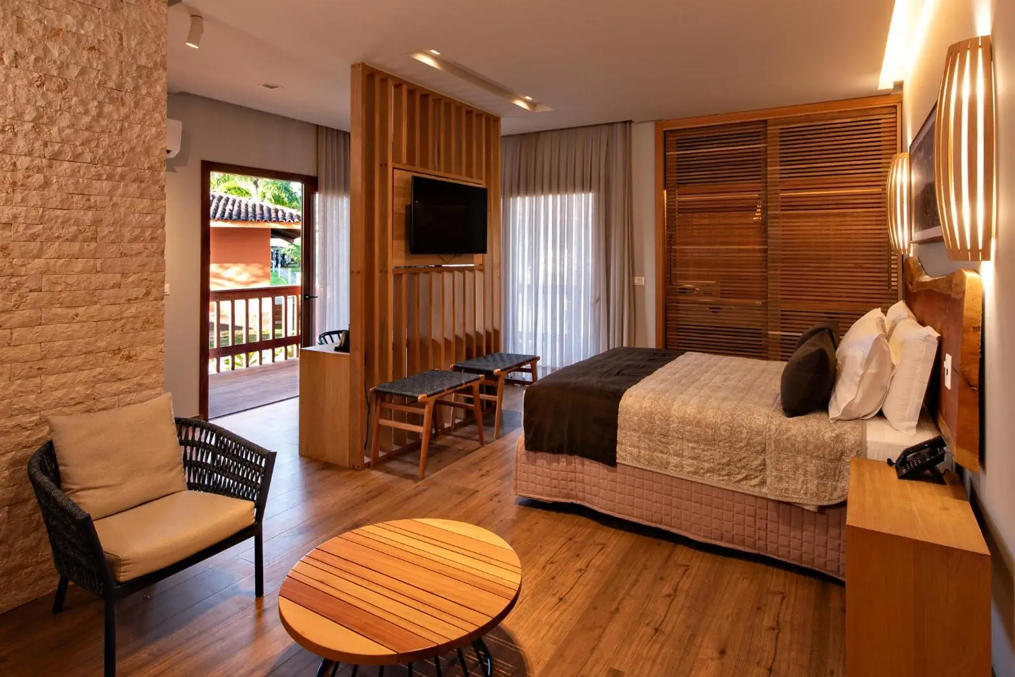 Deluxe Double Room with Balcony in Village Paraíso Tropical Deluxe Double Room with Balcony in Village Paraíso Tropical