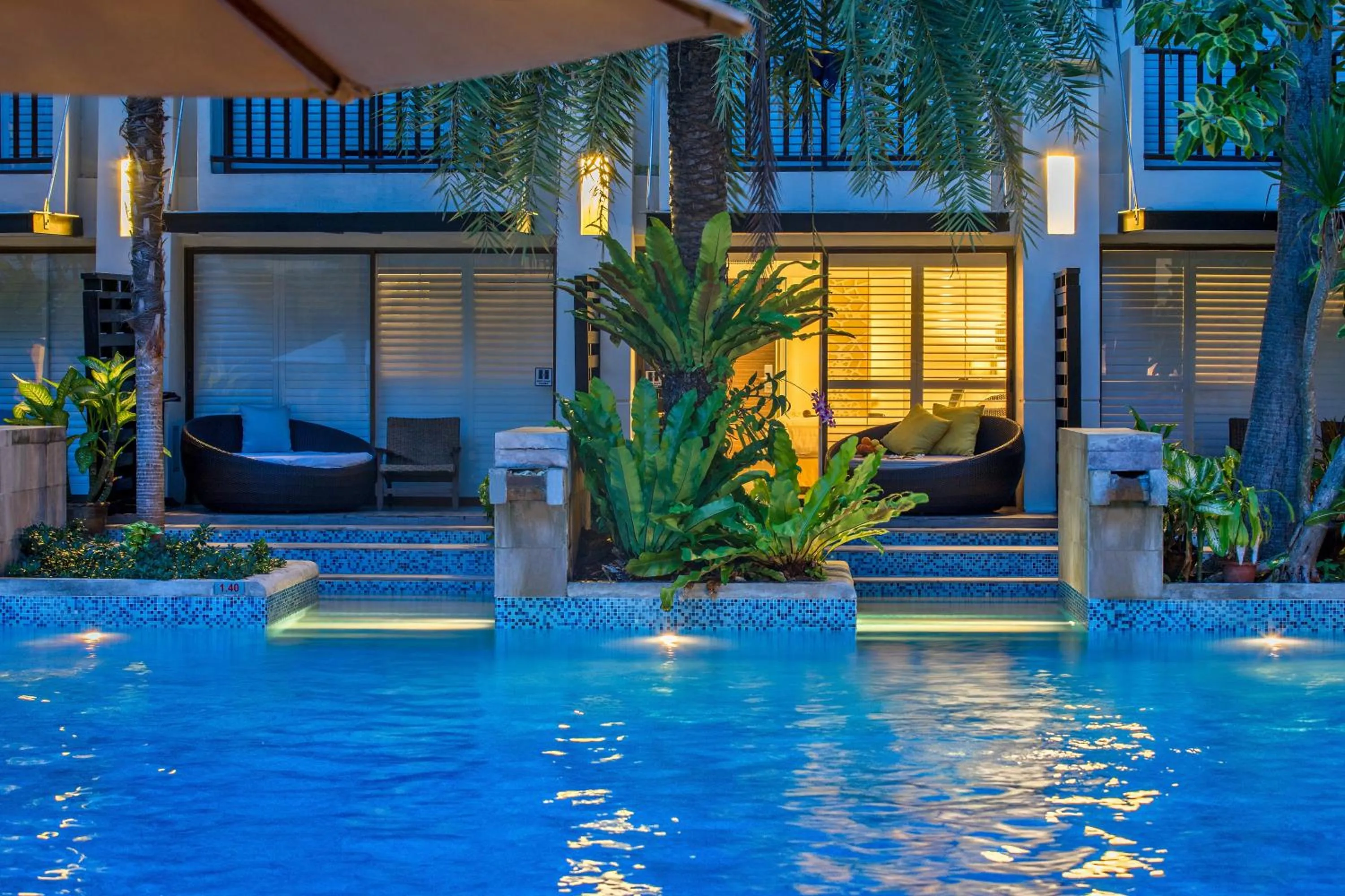 Pool view in Burasari Phuket Resort & Spa