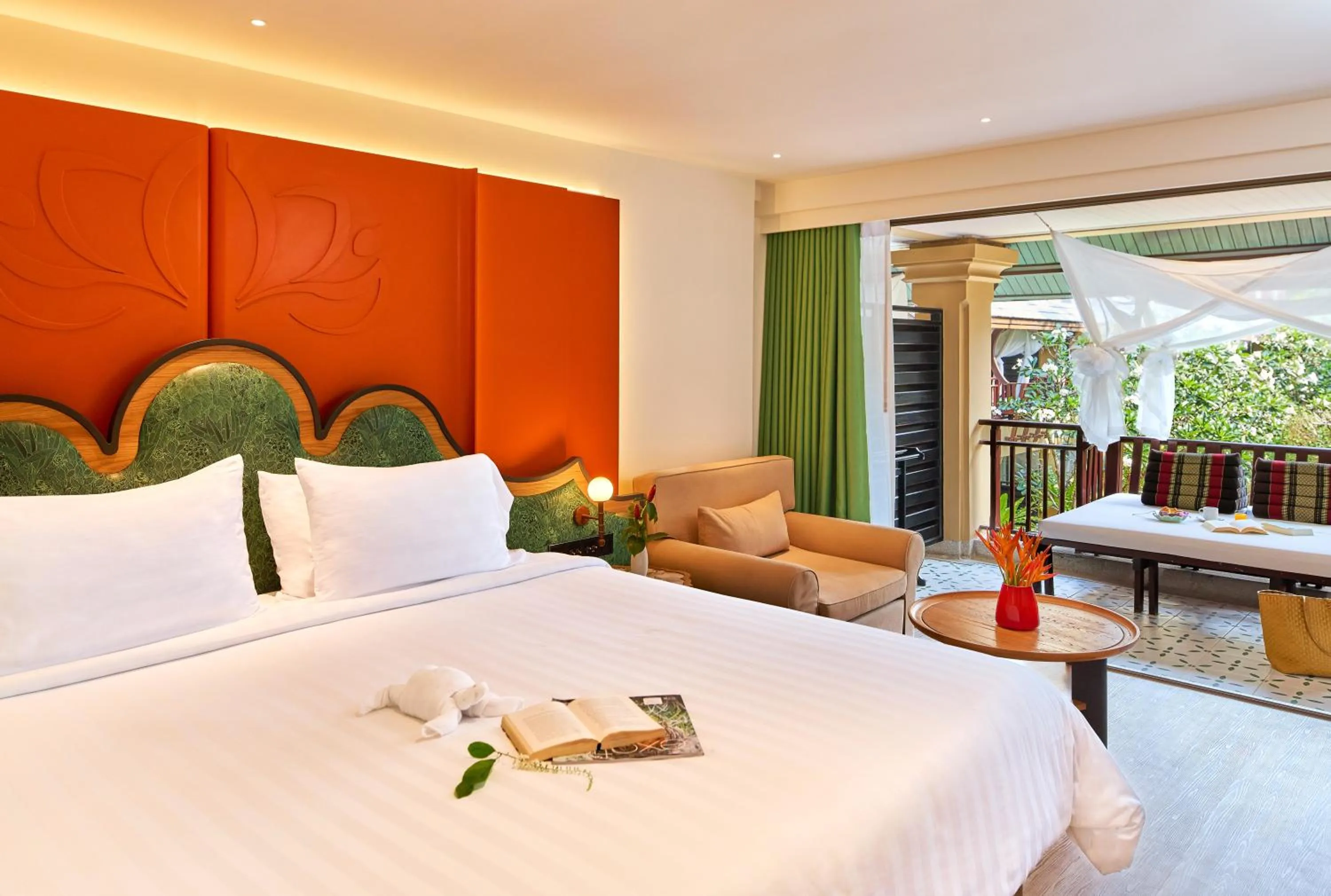 View (from property/room), Bed in Burasari Phuket Resort & Spa