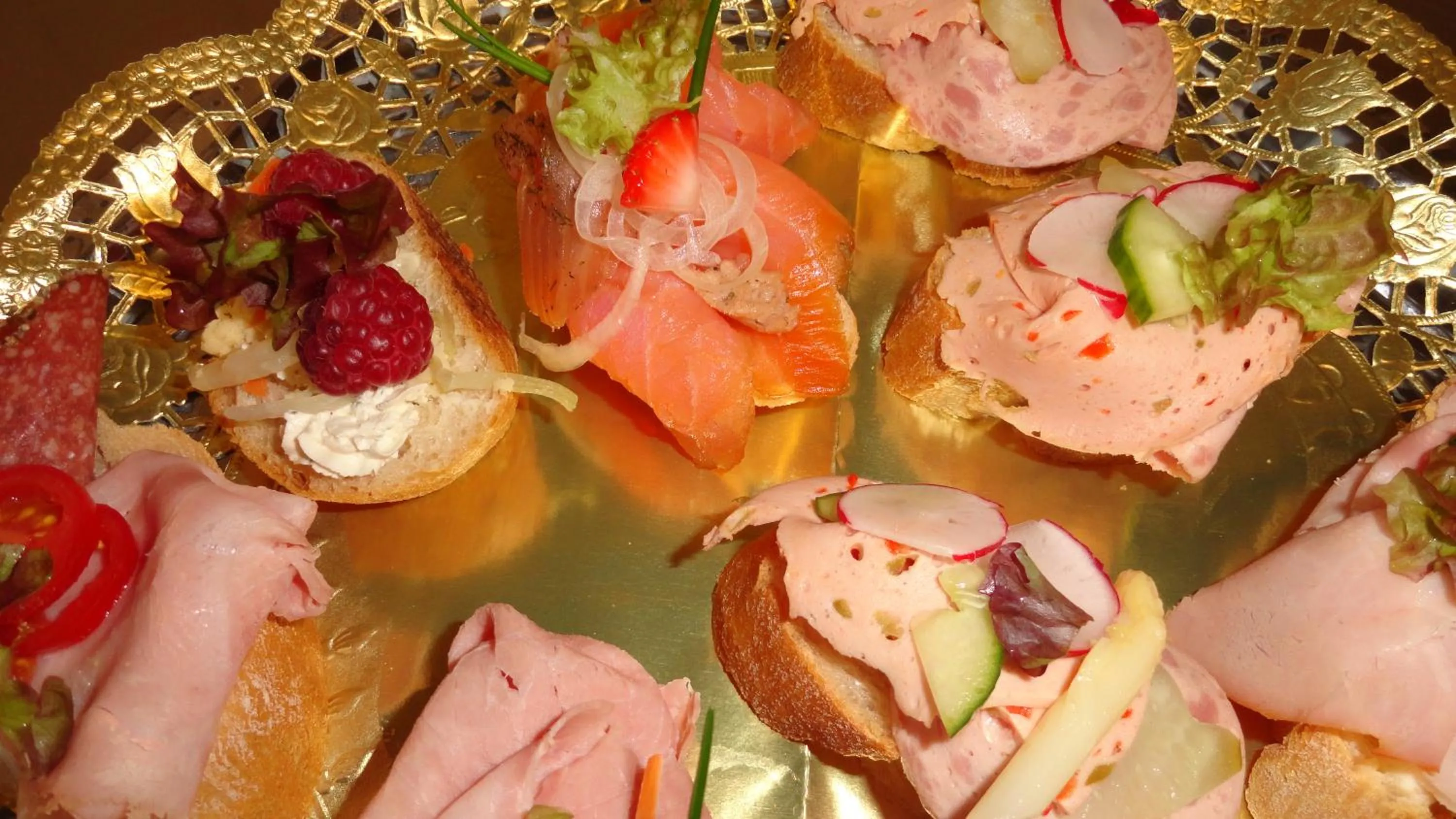 Food close-up in Gasthof zur Post Hotel und Parkplatz