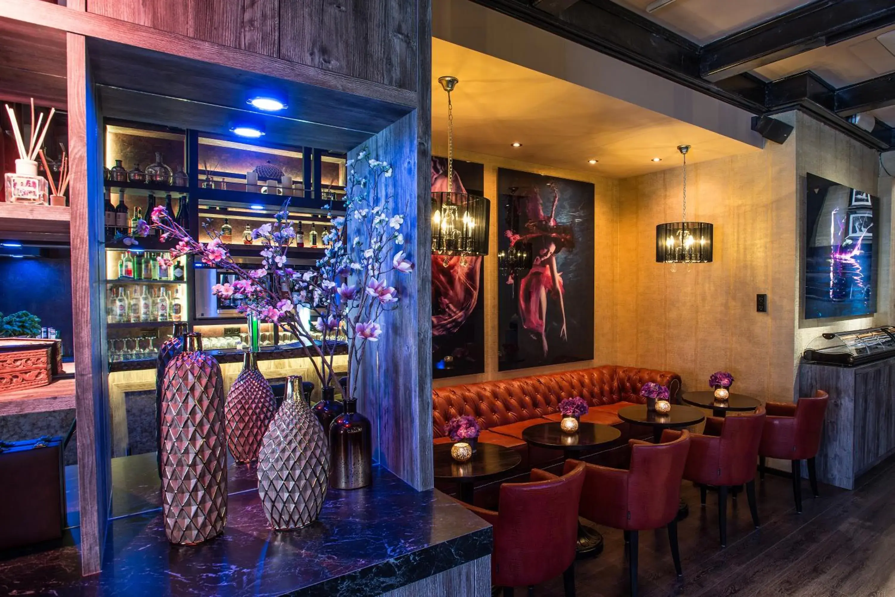 Lounge or bar in Hotel Sebastians Lounge or bar in Hotel Sebastians