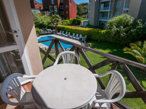 Garden view in Carilo Quimey