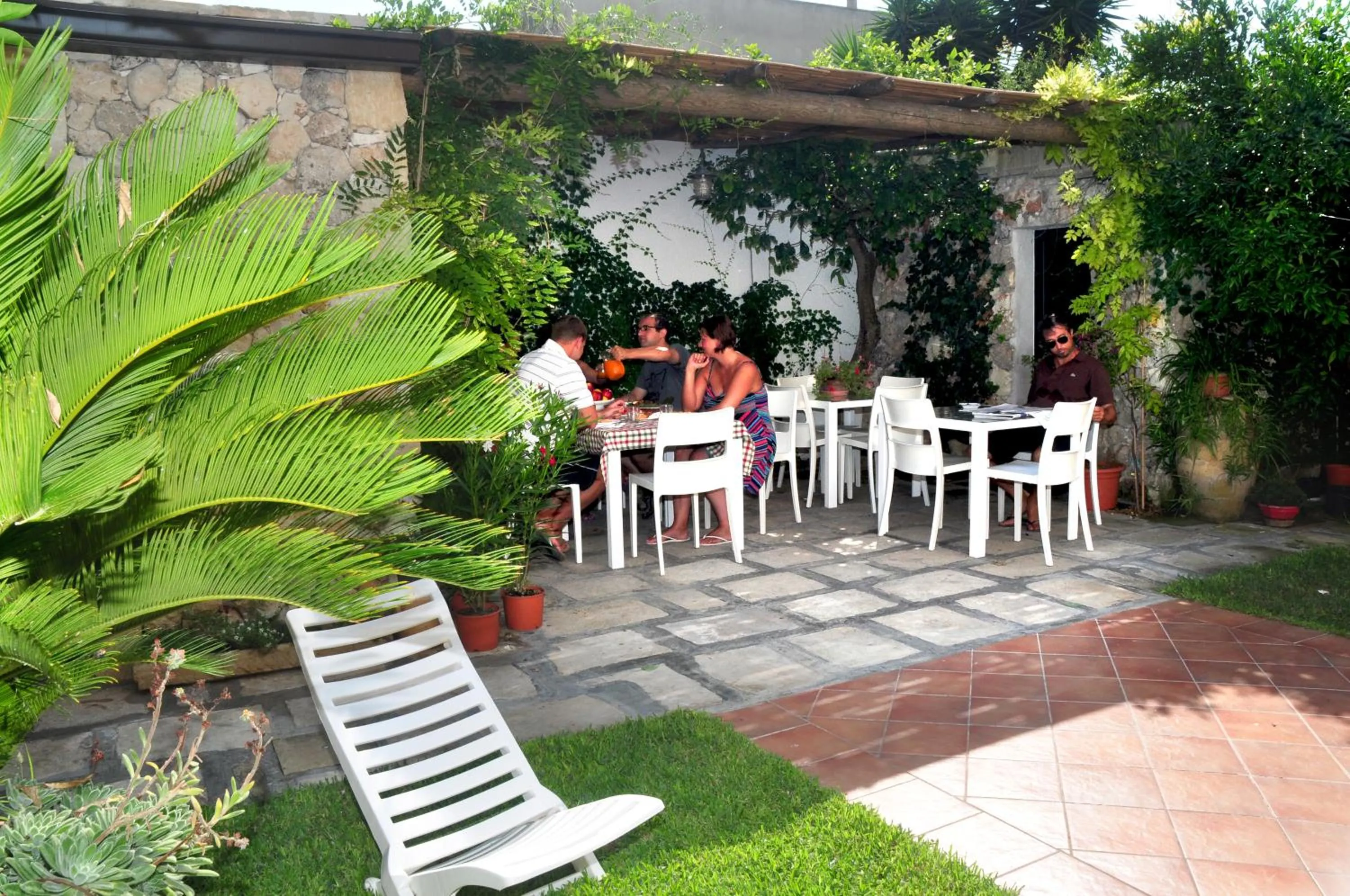 Garden in Antico Camino B&B