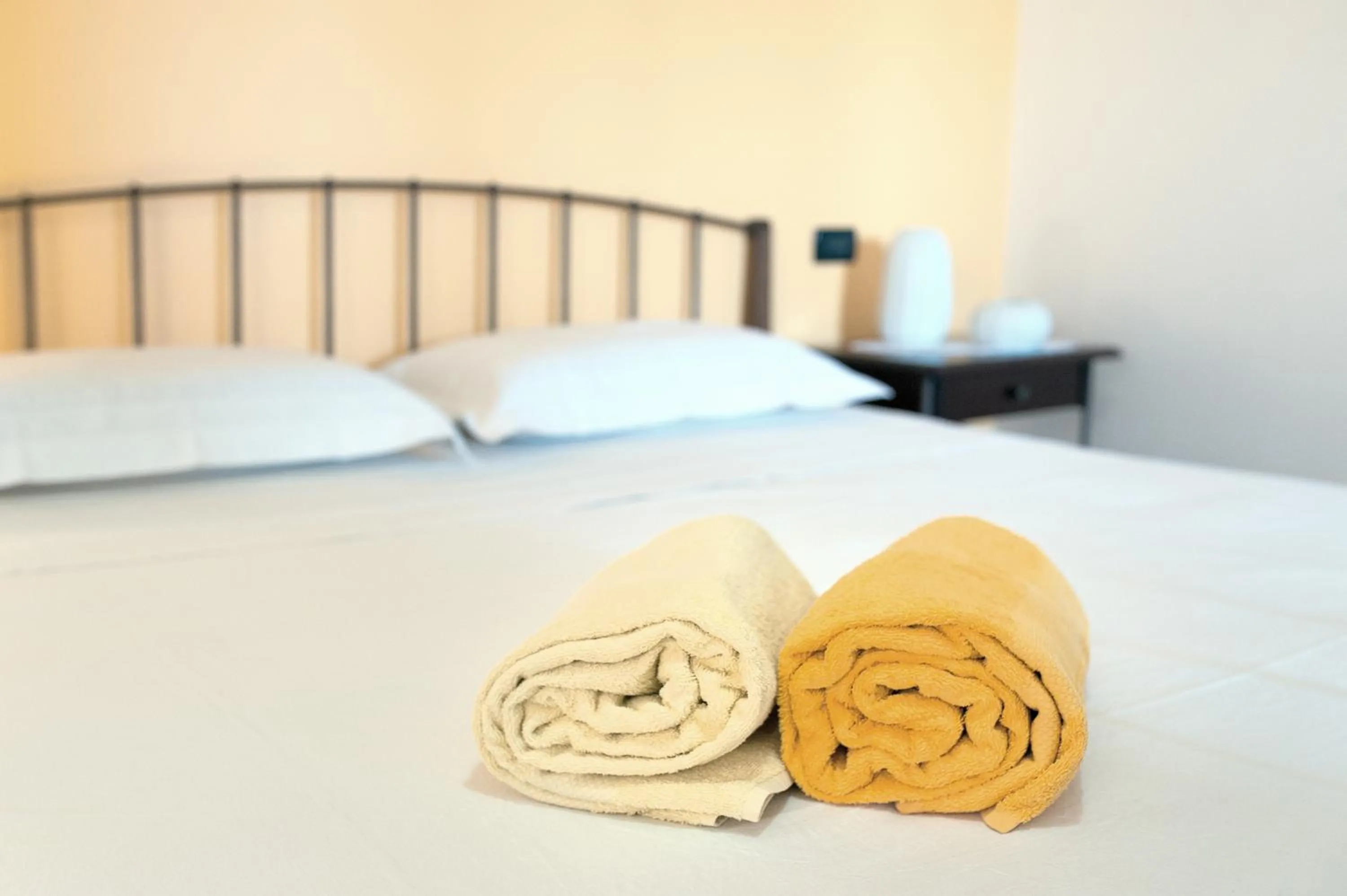 Decorative detail, Bed in Antico Camino B&B