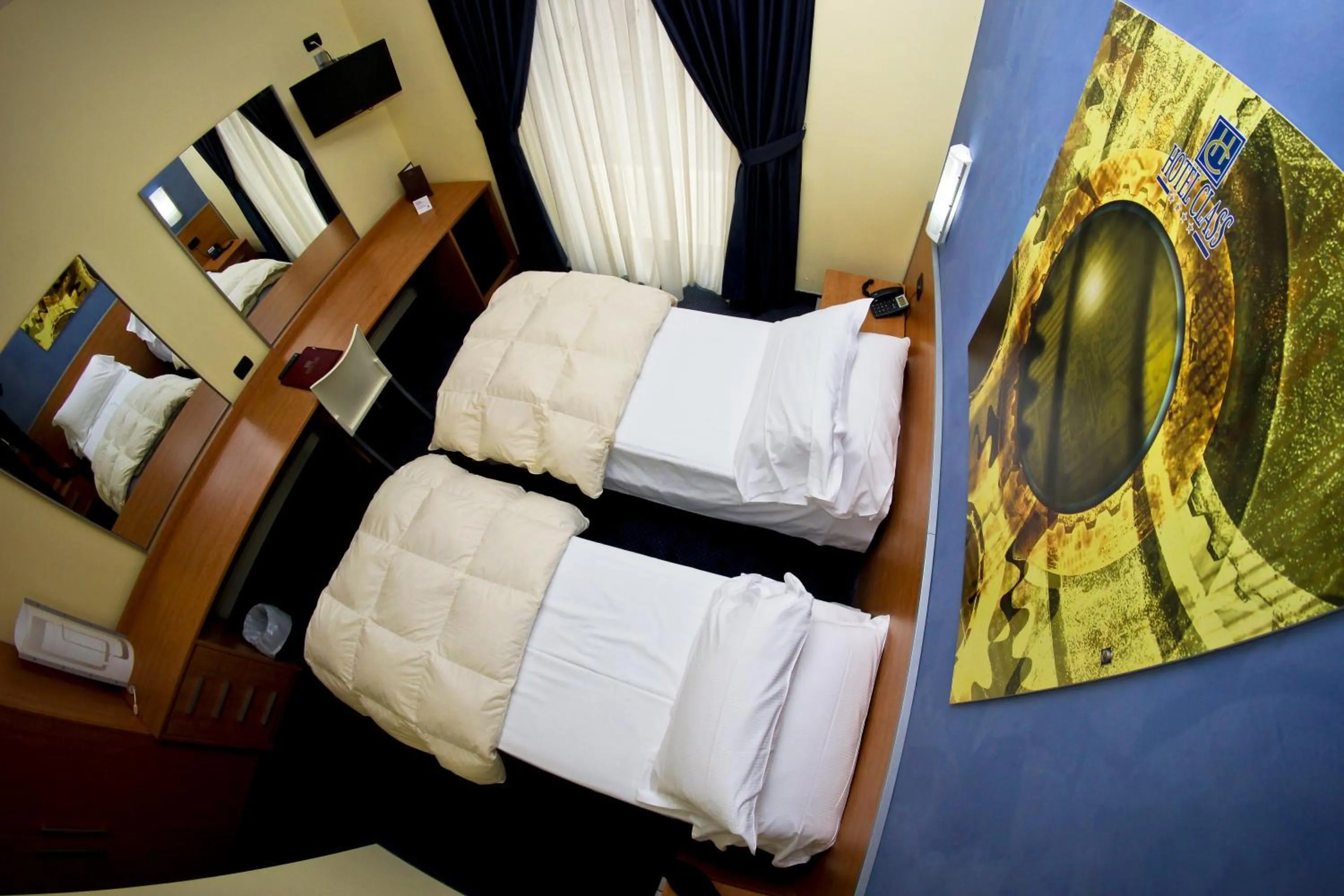 Decorative detail, Bed in Best Western Hotel Class Lamezia