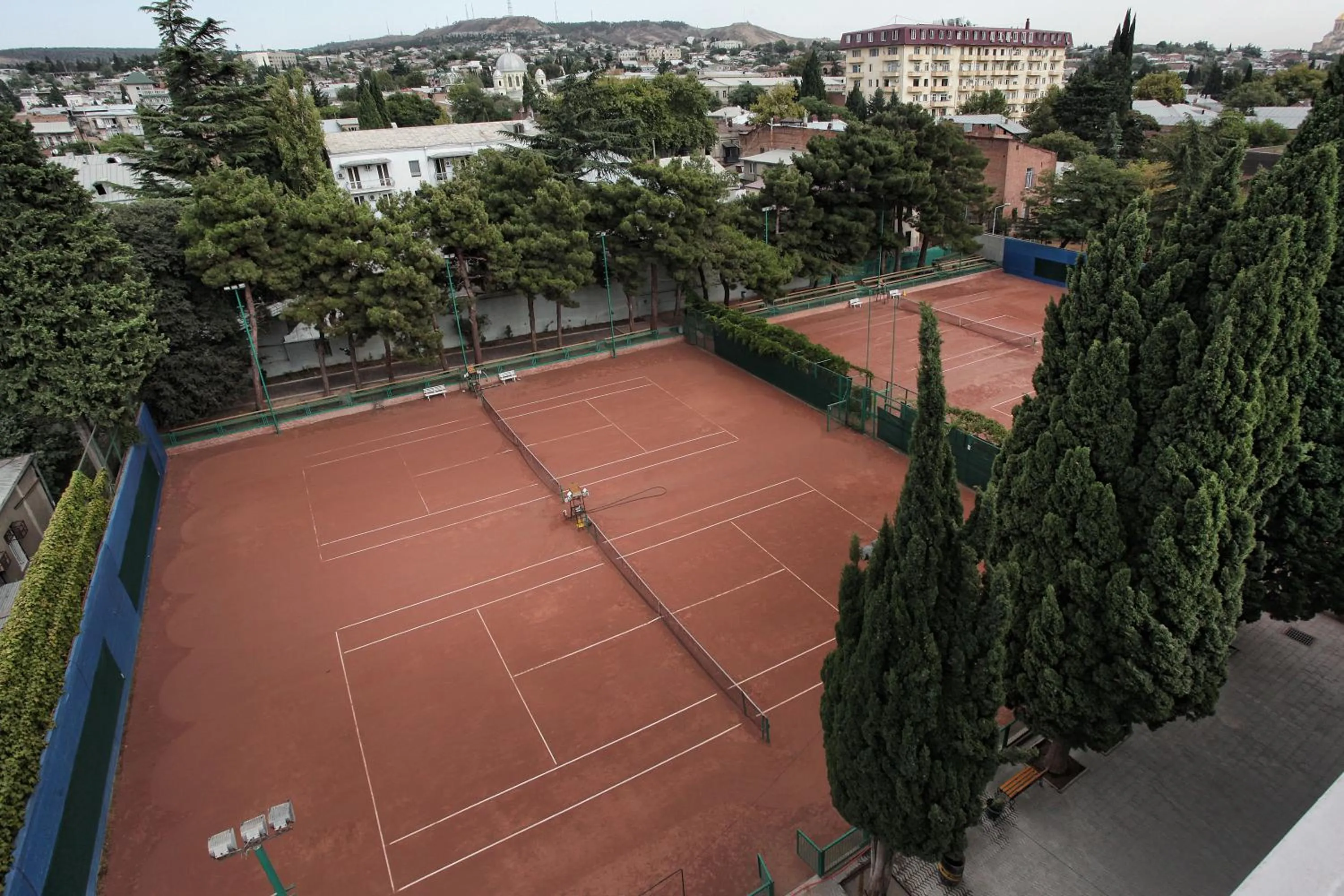 Tennis court in L.M Club Hotel