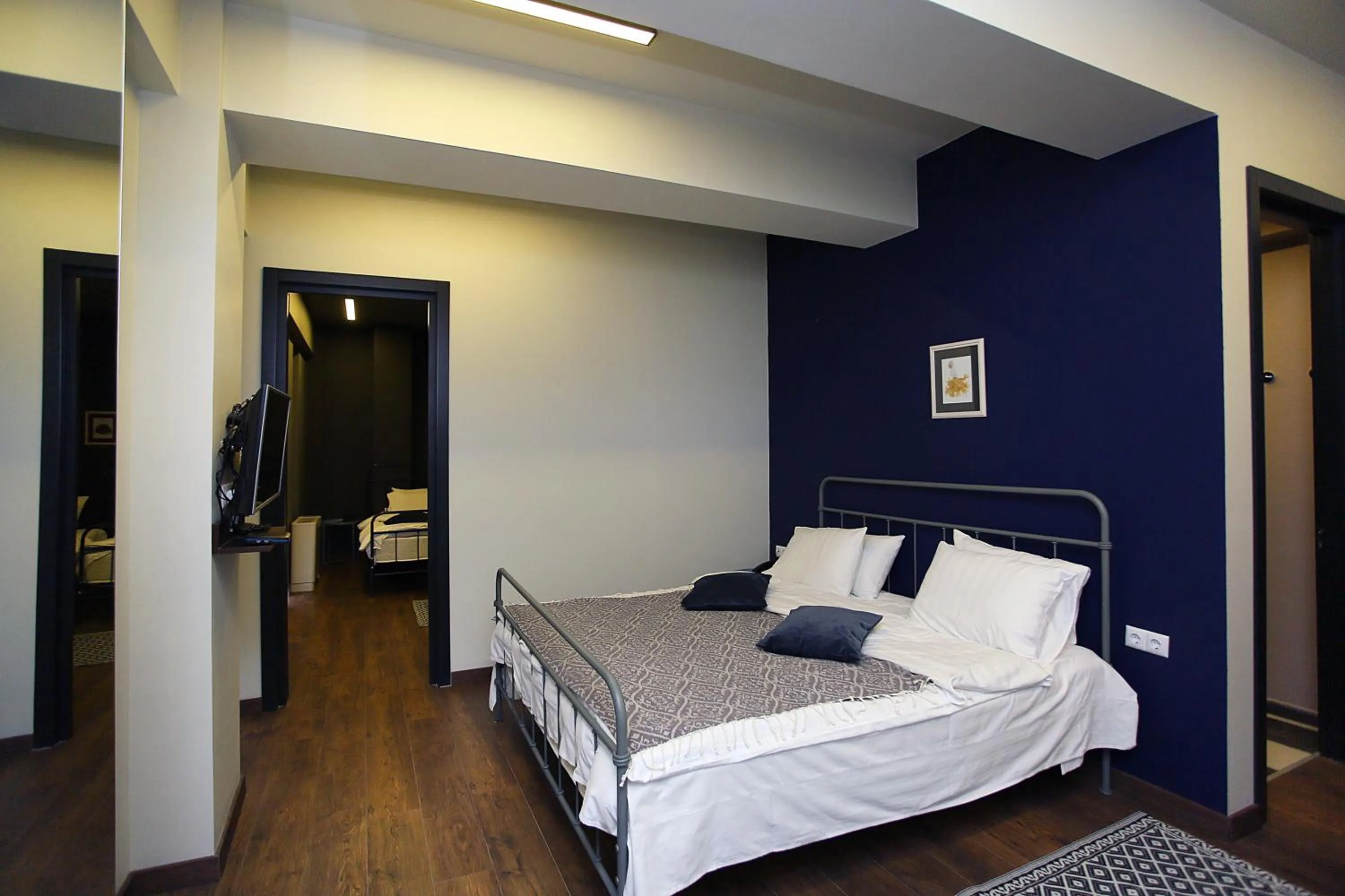 Bed in L.M Club Hotel