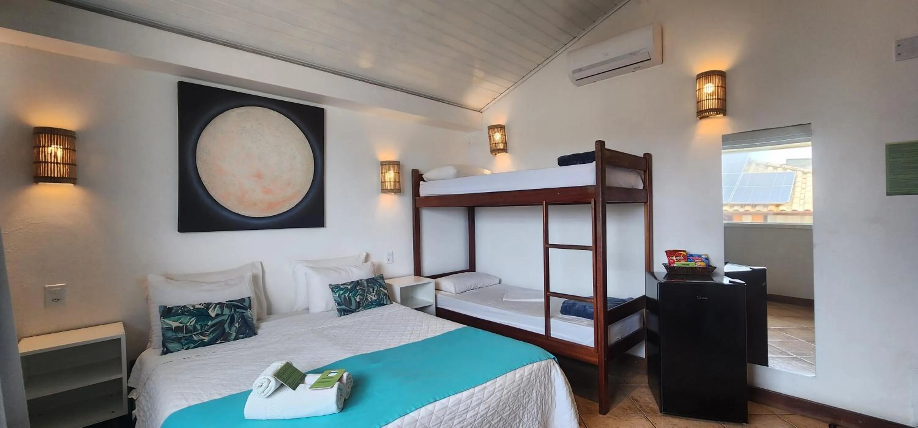 Bed in Bamboo Búzios Hostel