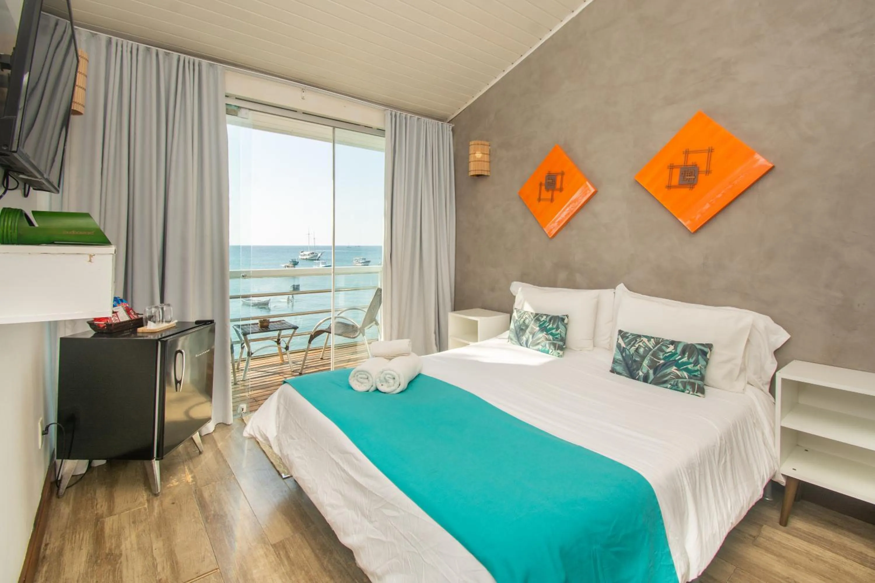 Bed in Bamboo Búzios Hostel