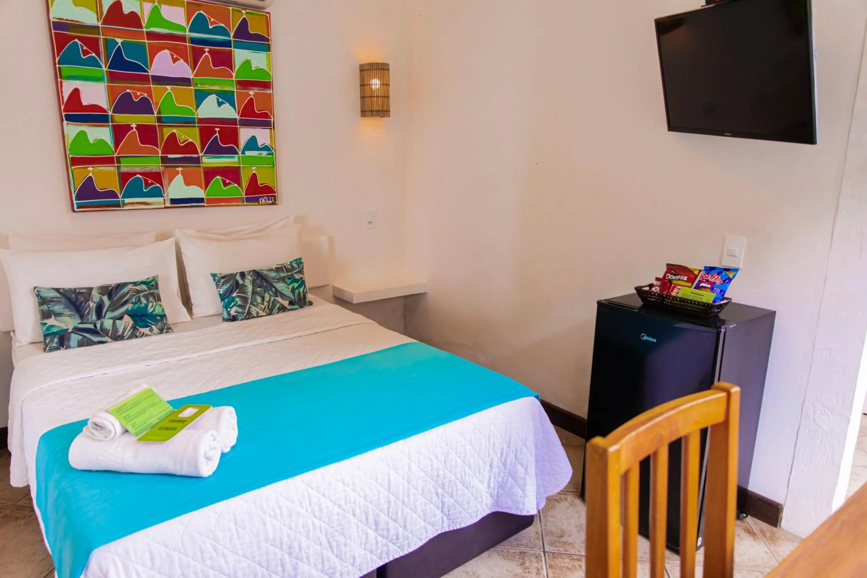 Bed in Bamboo Búzios Hostel