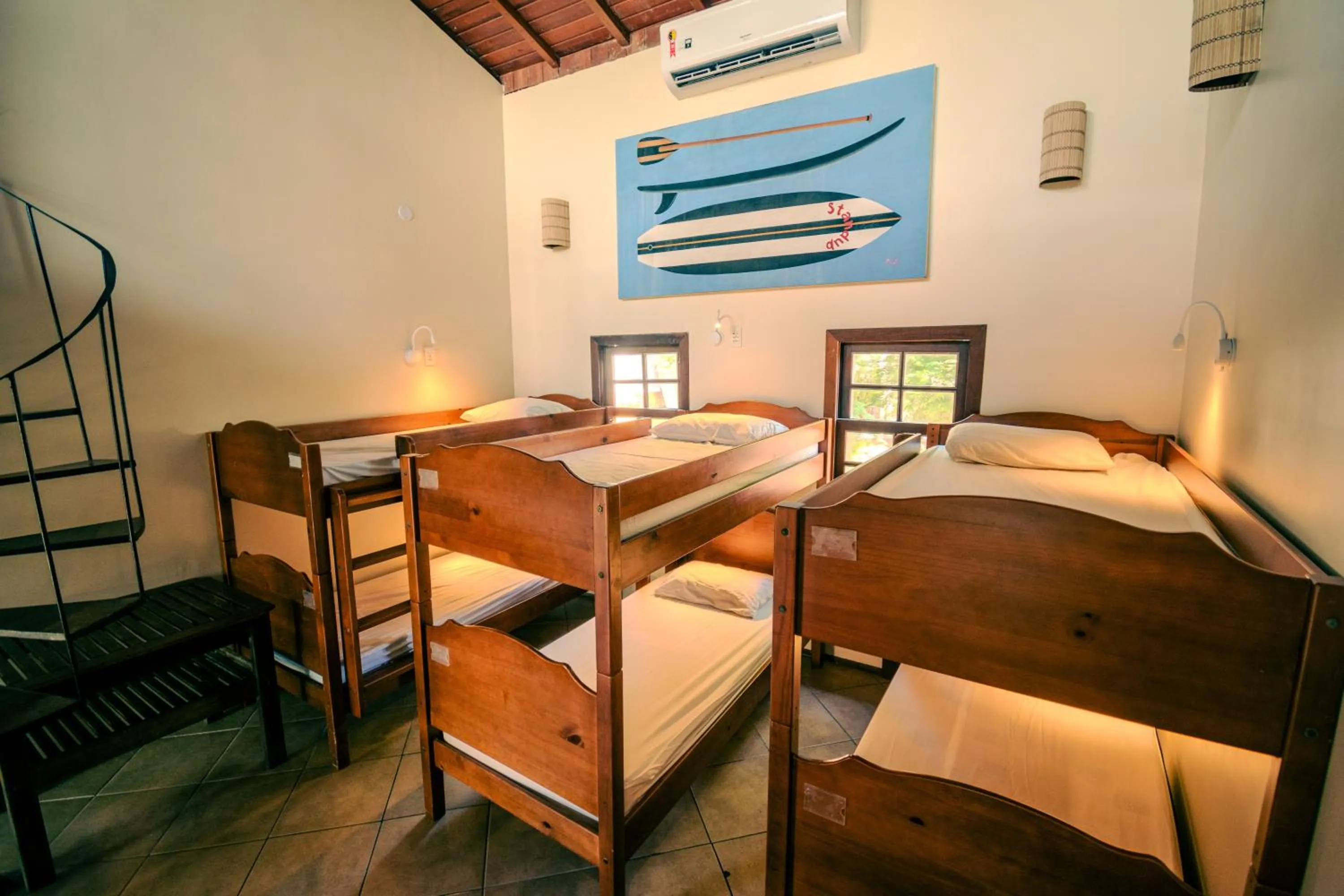 Bedroom, Bed in Bamboo Búzios Hostel