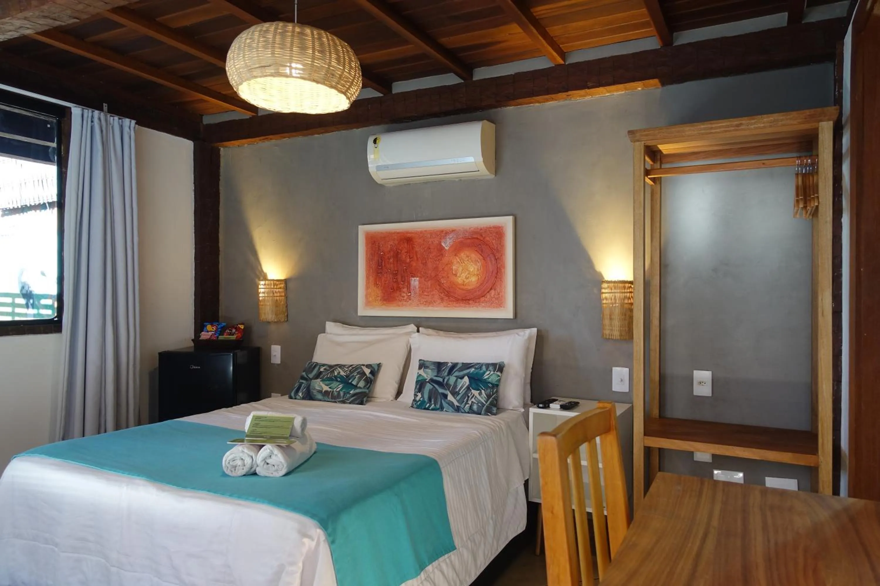 Bed in Bamboo Búzios Hostel