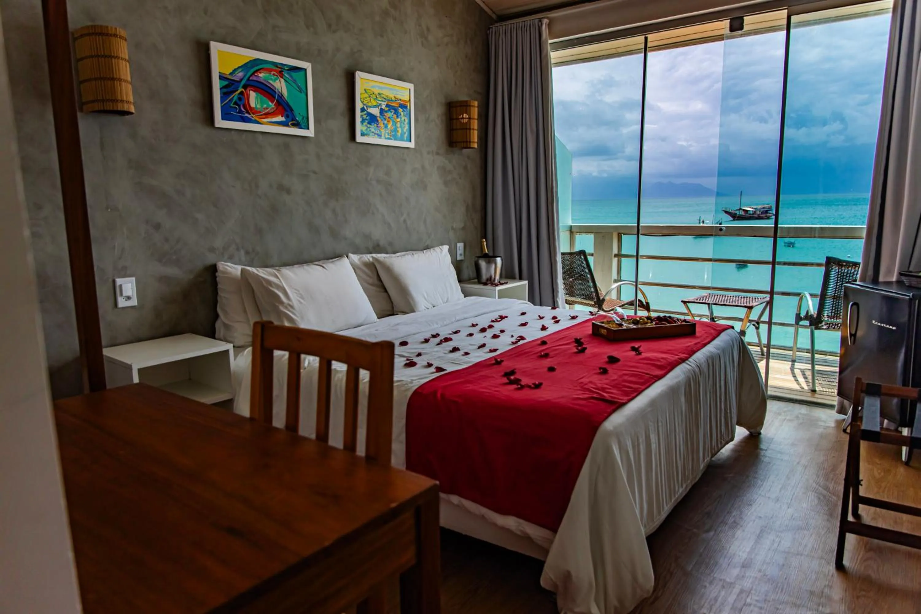 Bed in Bamboo Búzios Hostel