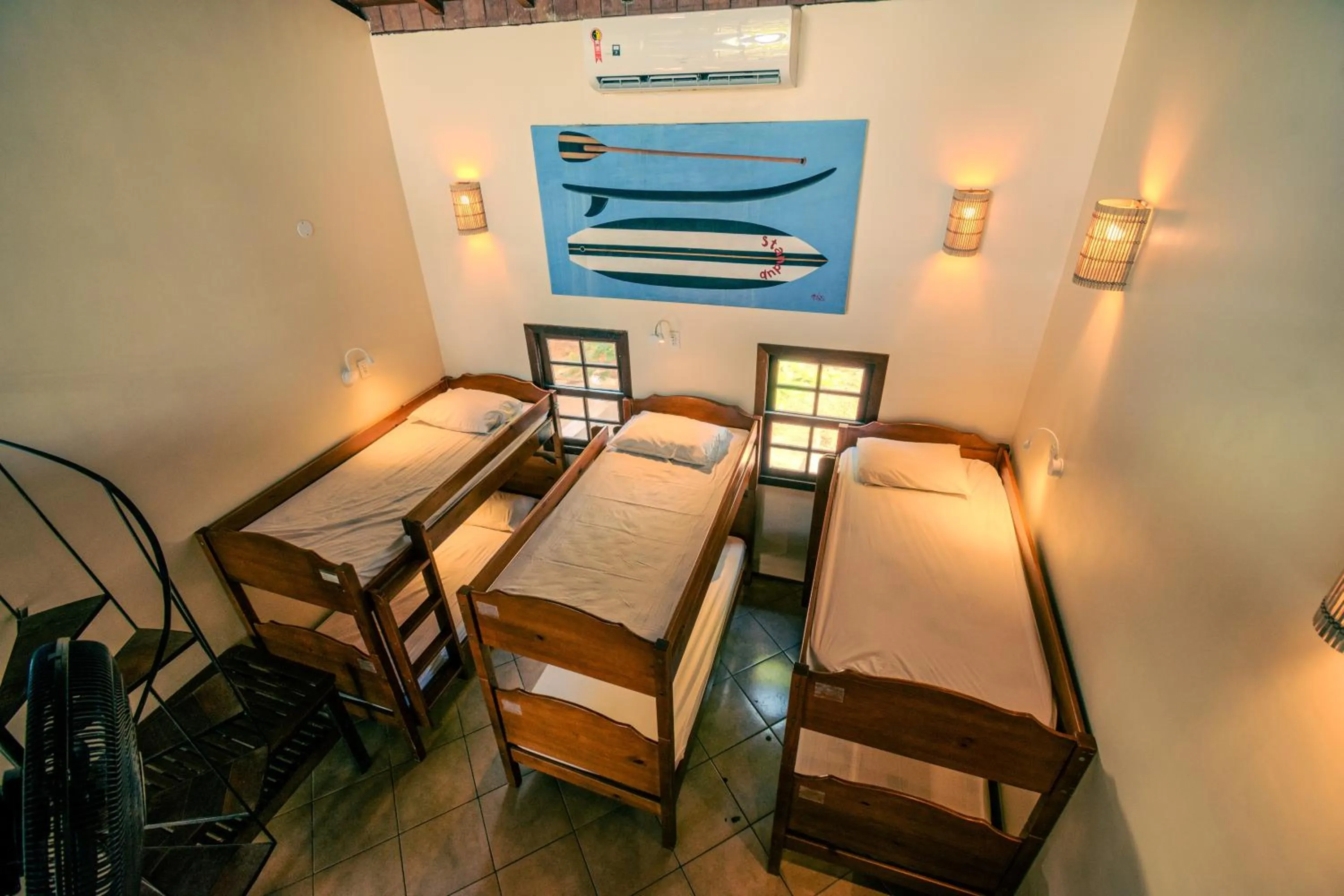 Bedroom, Bed in Bamboo Búzios Hostel