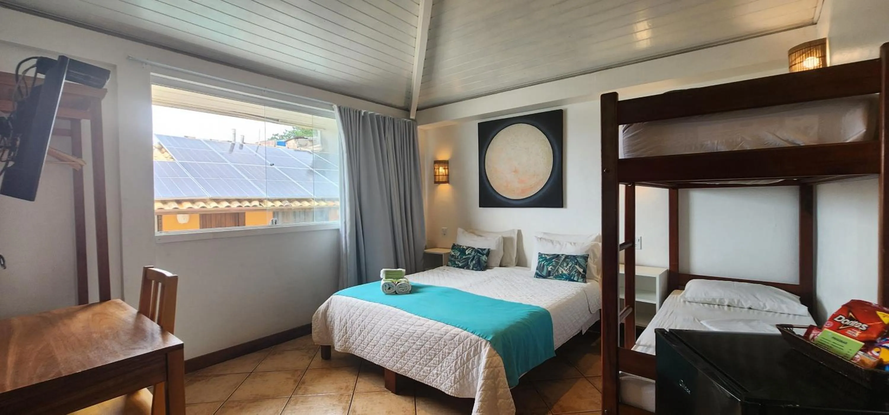 Bed in Bamboo Búzios Hostel