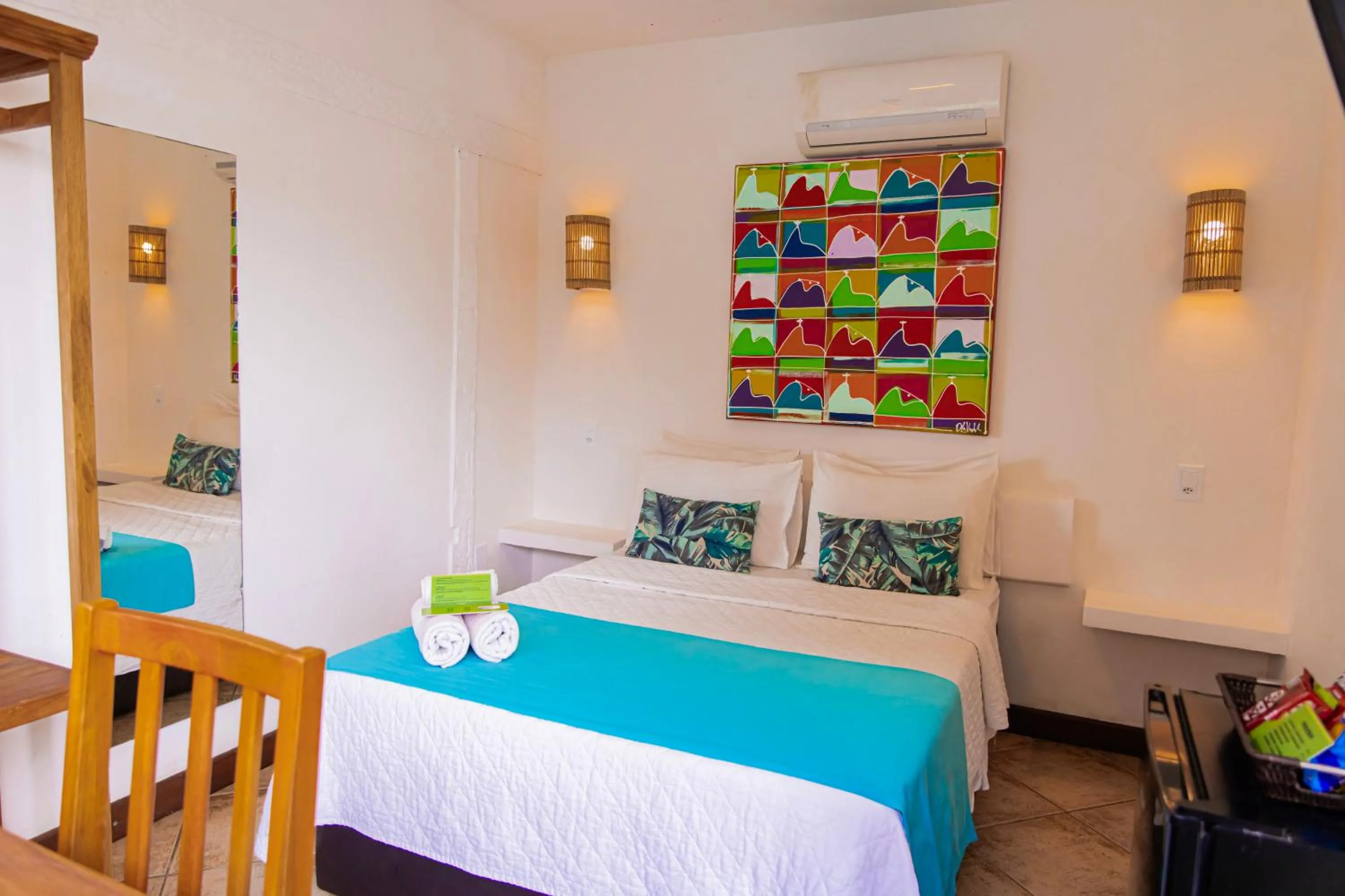 Bed in Bamboo Búzios Hostel