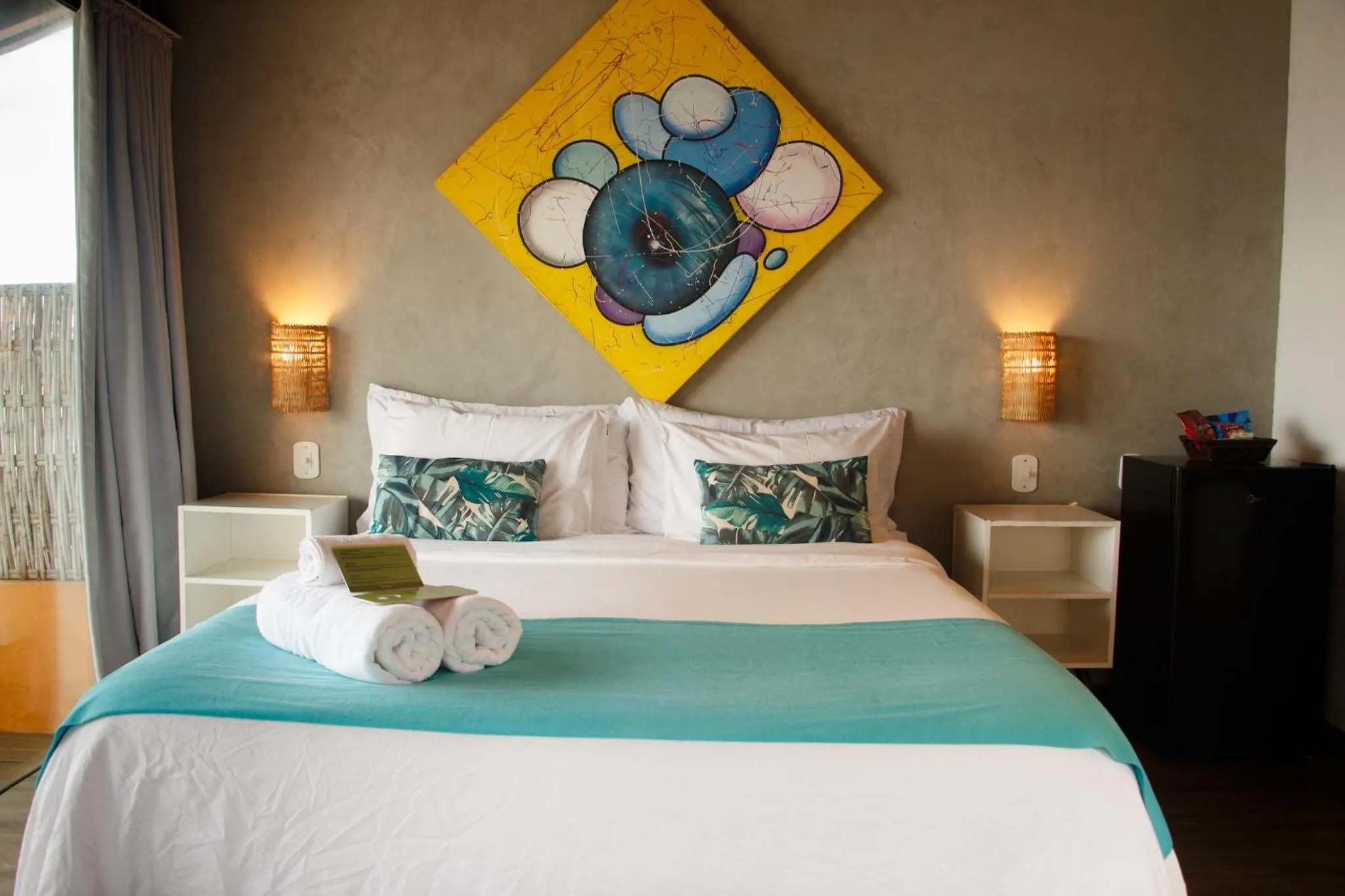 Bed in Bamboo Búzios Hostel