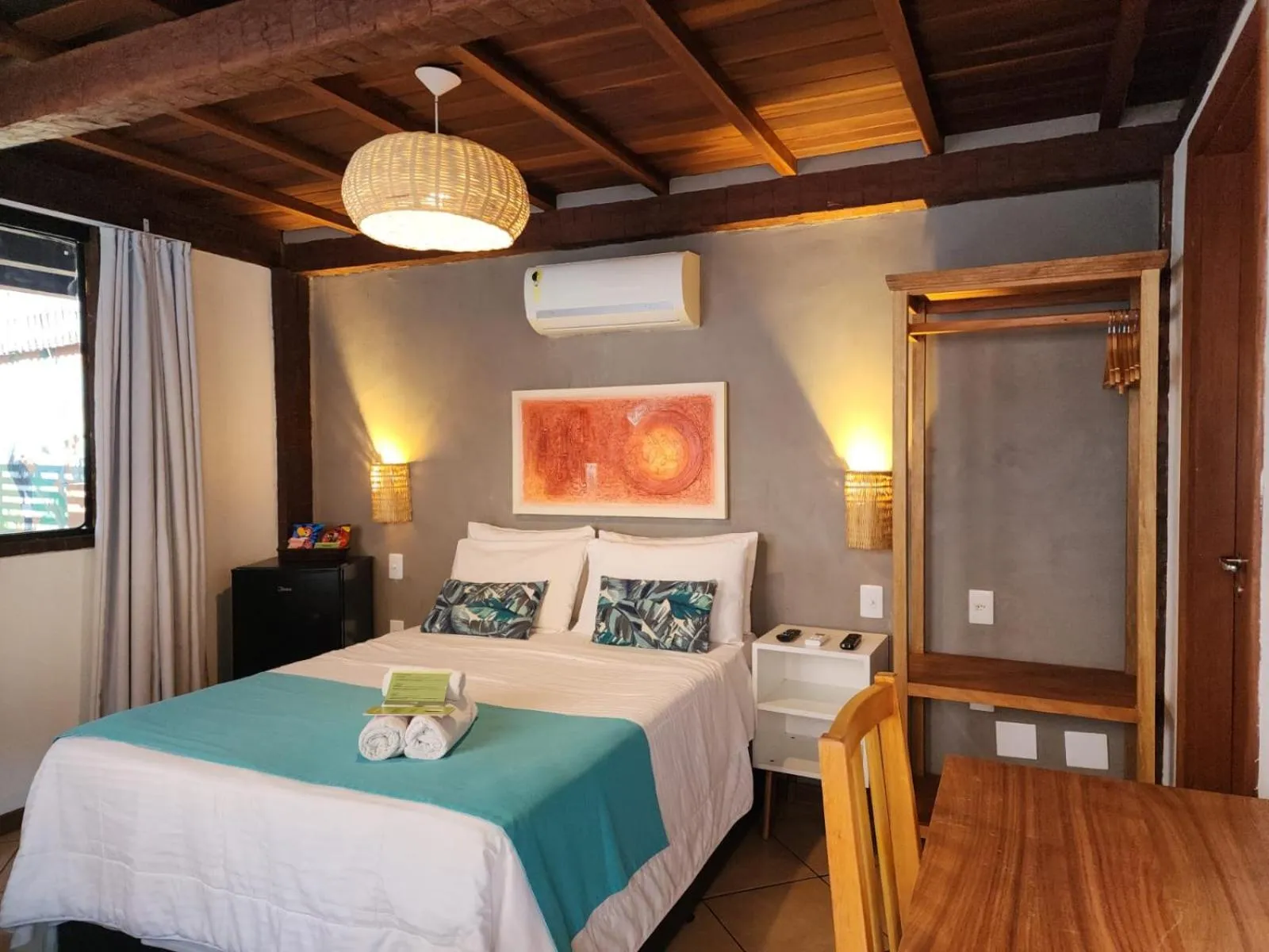 Bed in Bamboo Búzios Hostel
