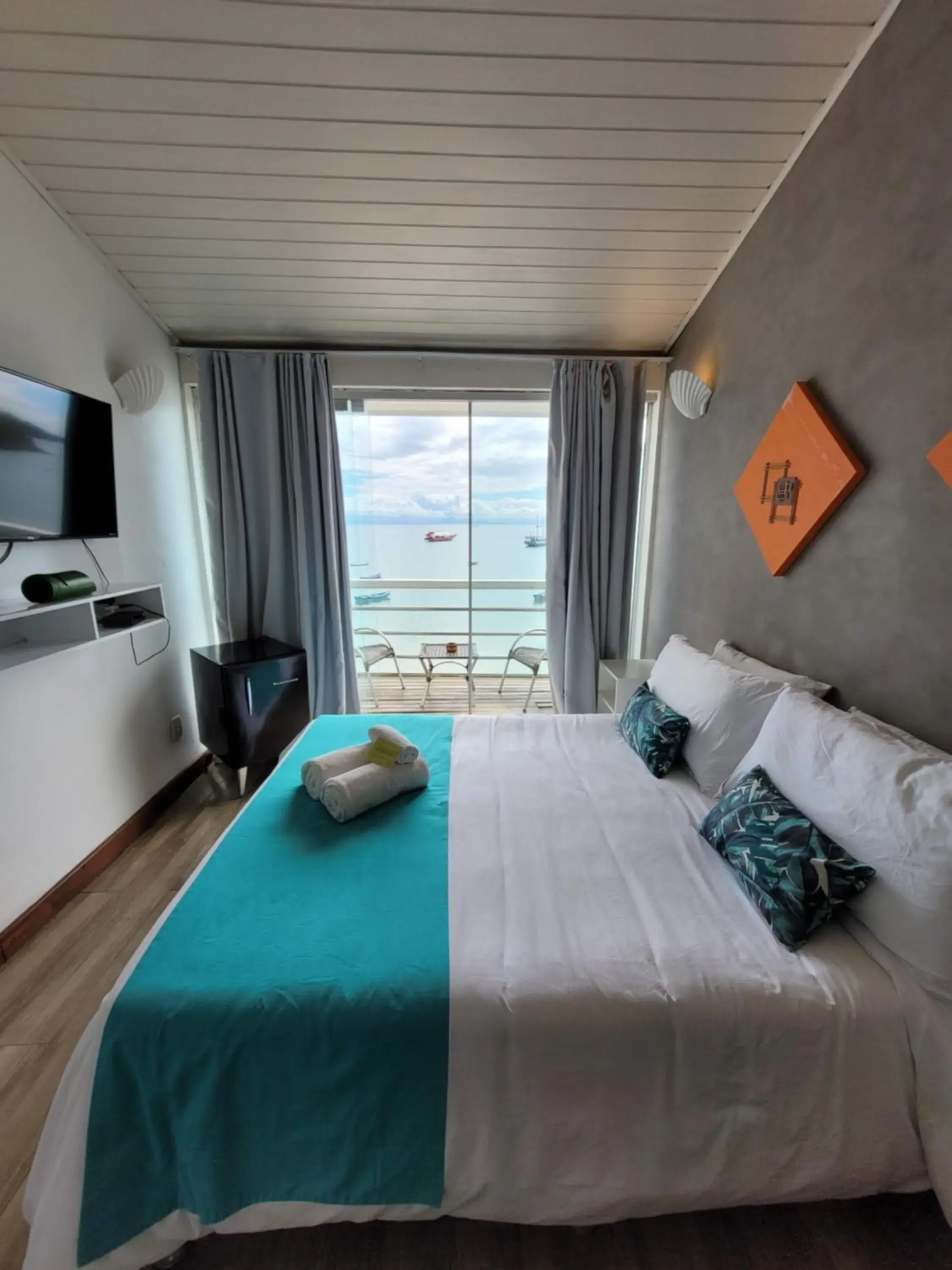 Deluxe Double Room with Balcony in Bamboo Búzios Hostel Deluxe Double Room with Balcony in Bamboo Búzios Hostel