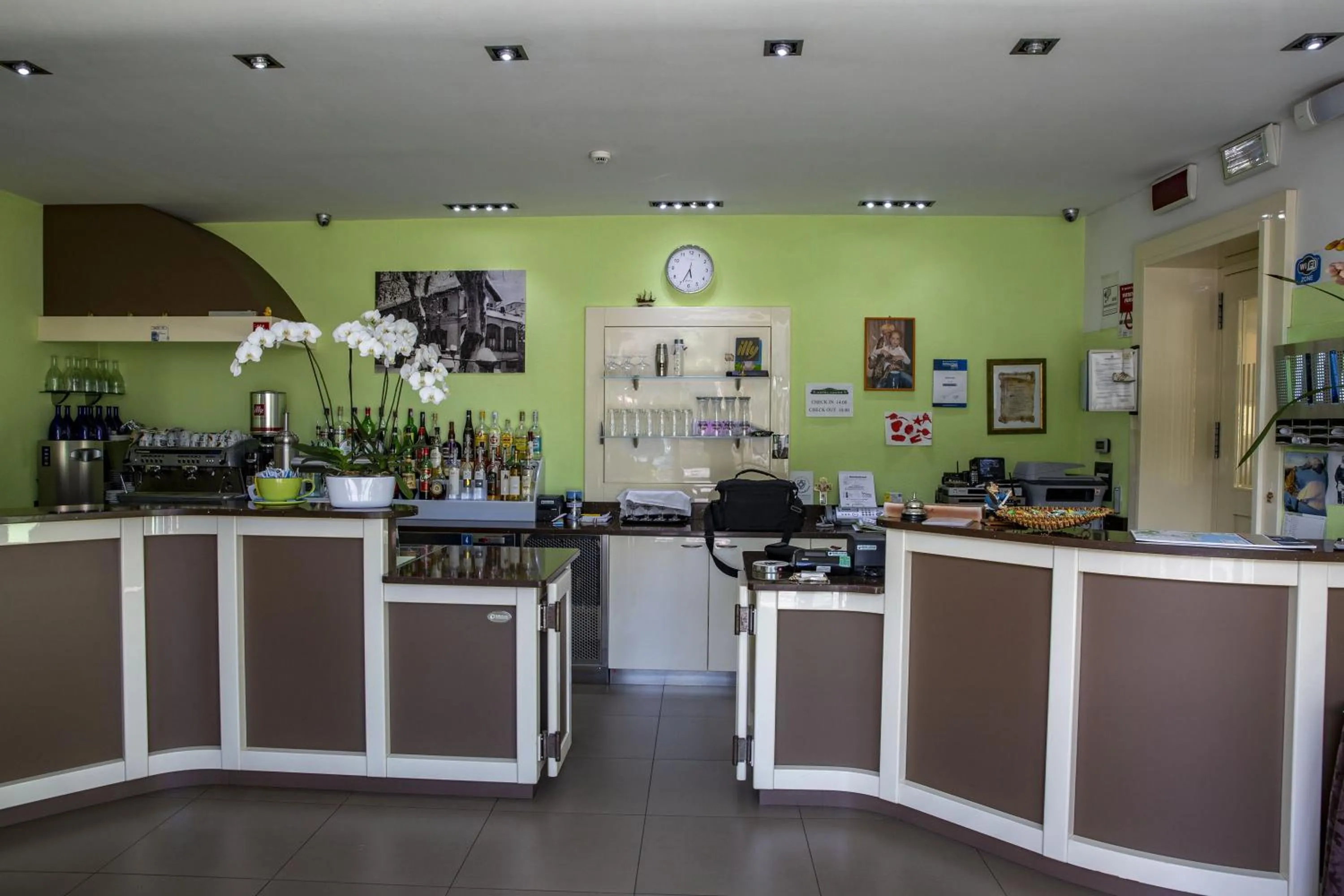 Lobby or reception in Hotel Lauro