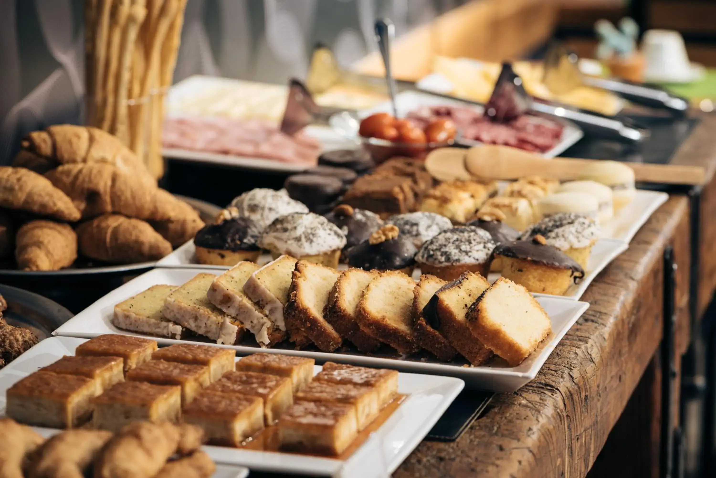 Buffet breakfast in Pleno Madero Buffet breakfast in Pleno Madero