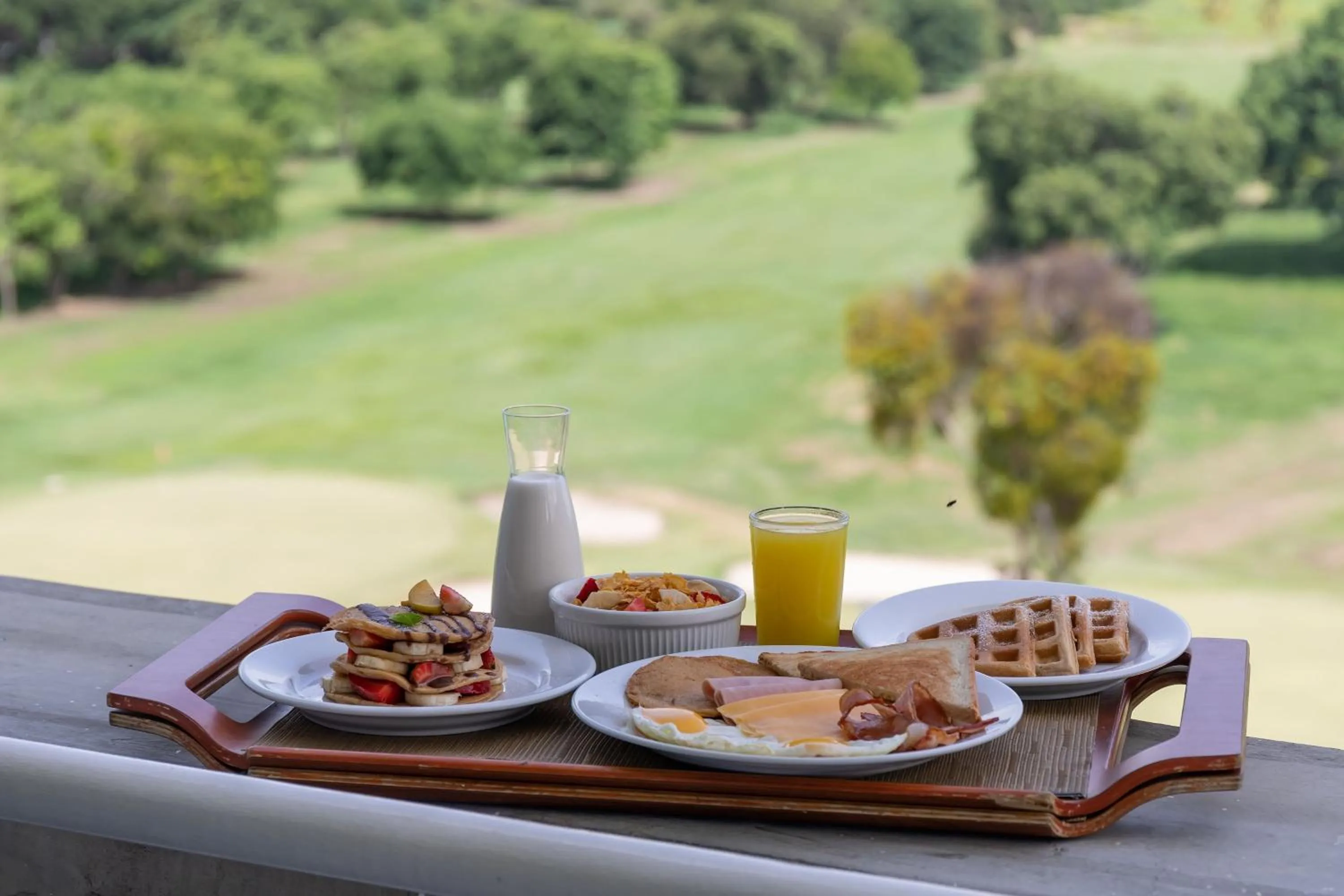 Breakfast in Marriott Maracay Golf Resort