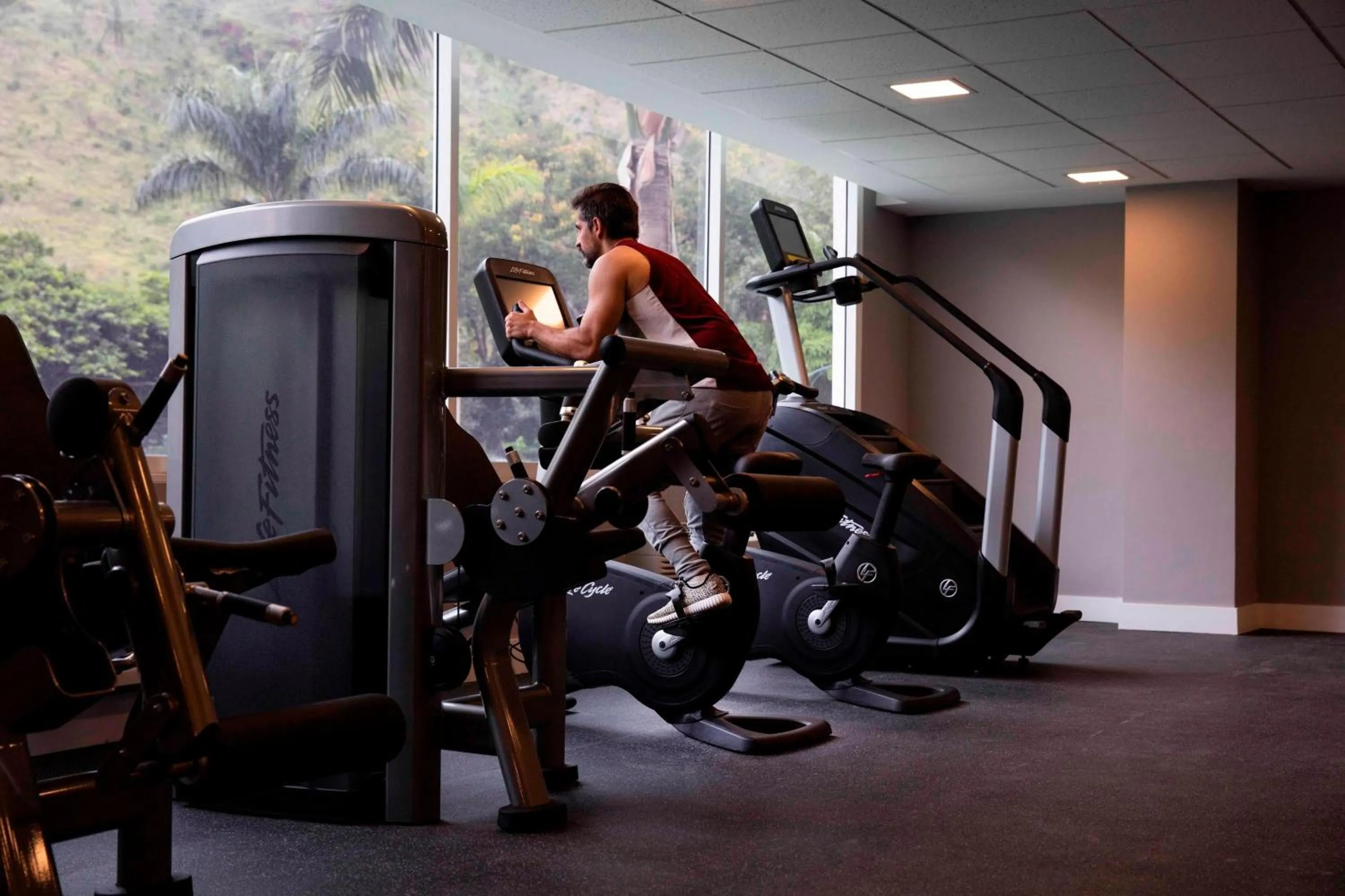Fitness centre/facilities in Marriott Maracay Golf Resort