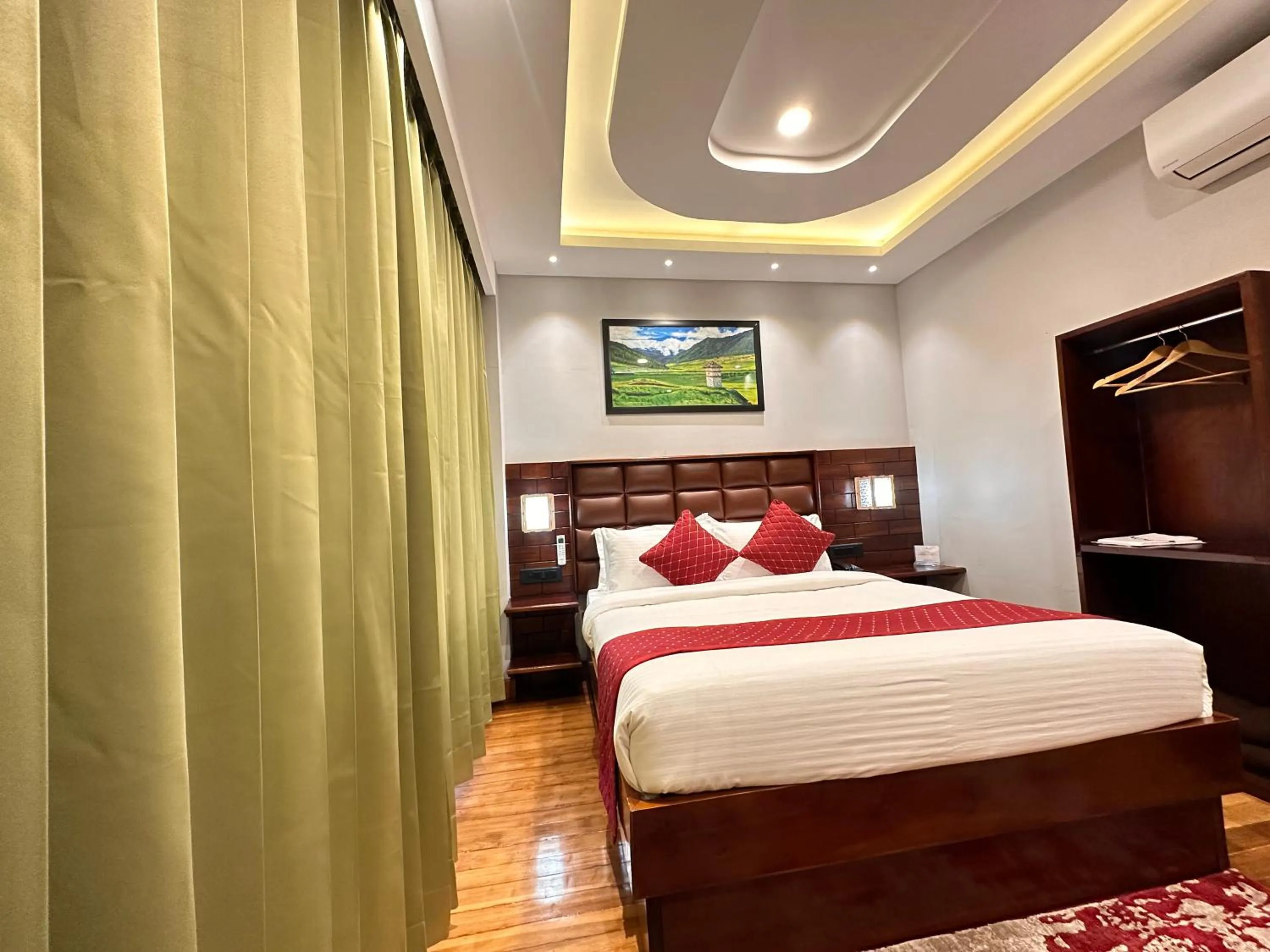 Bed in NUMINOUS HOTEL