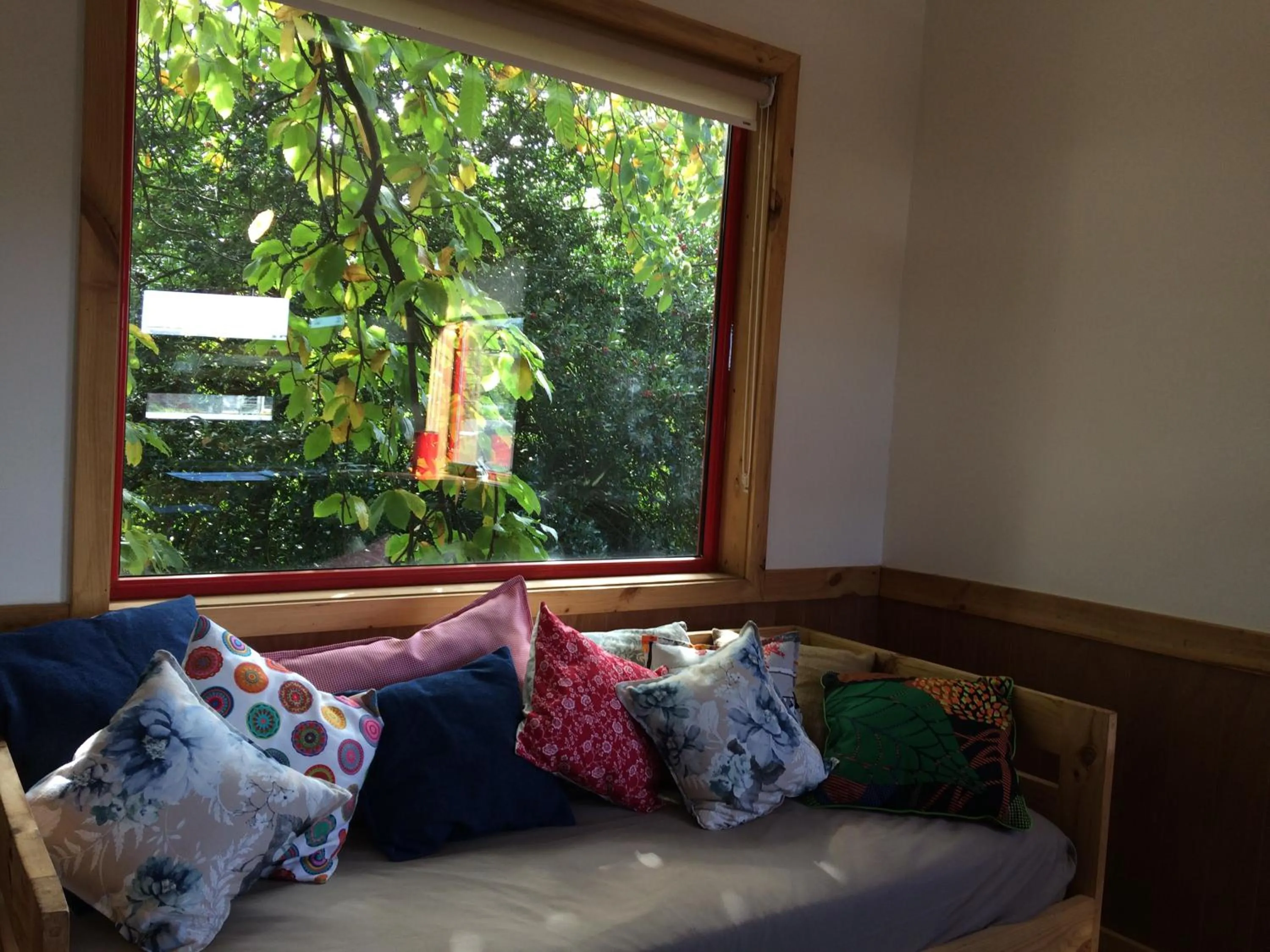 Living room in Almabosque Cabañas