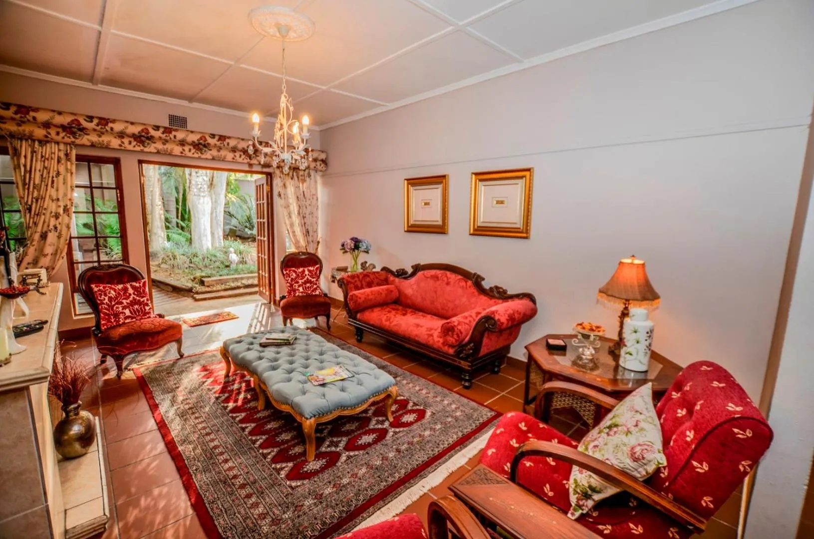 Living room in Lavender House