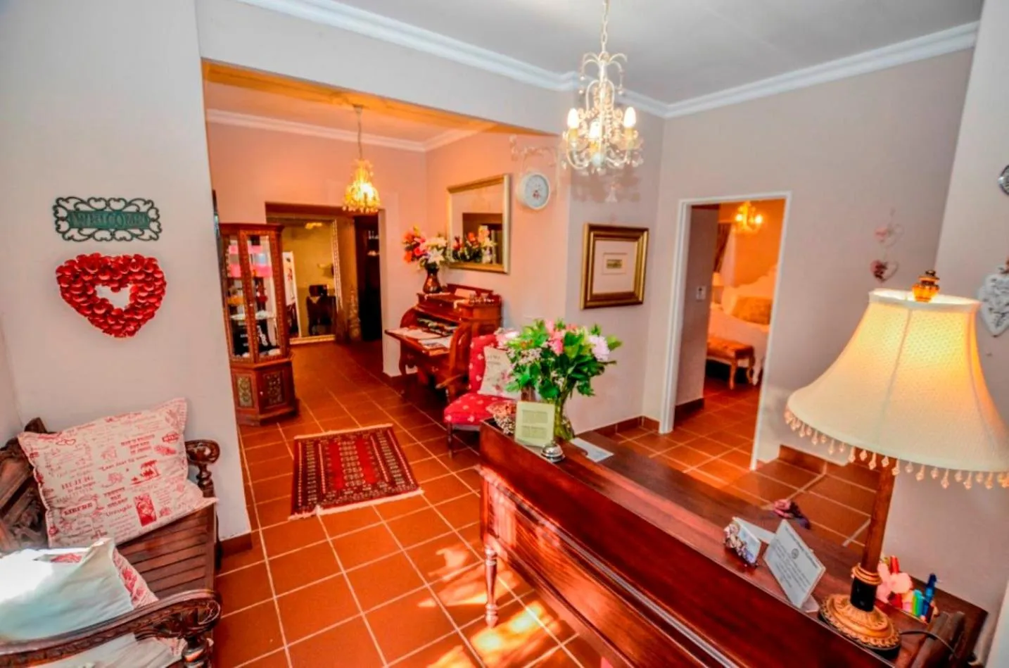 Lobby or reception in Lavender House