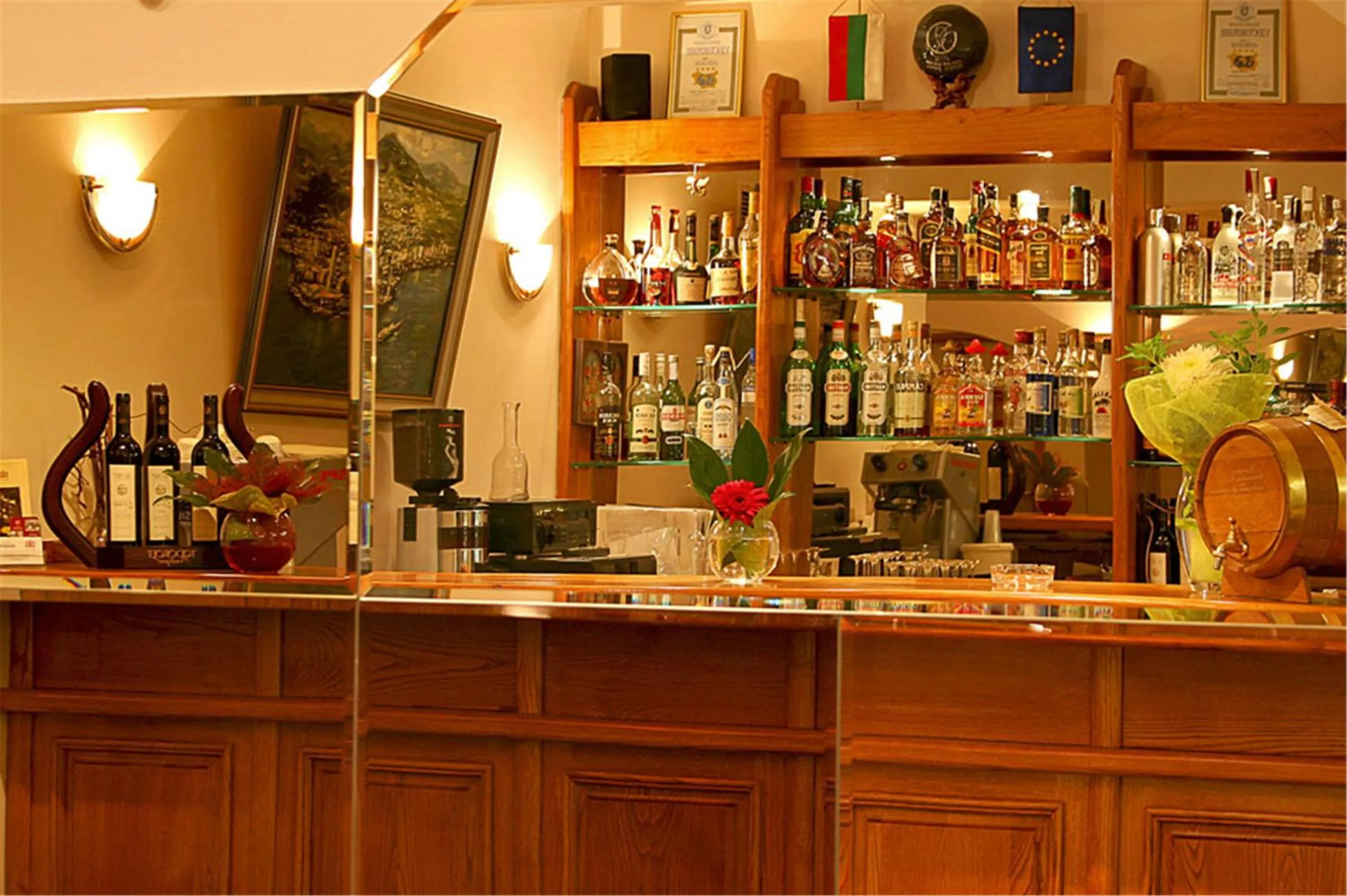 Lounge or bar in Geneva Hotel