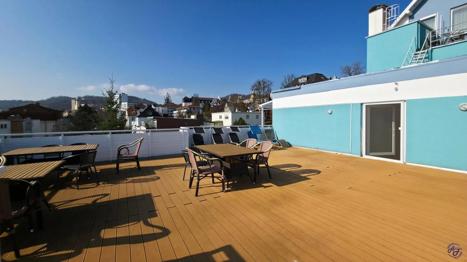 Balcony/Terrace in Hotel Sofia