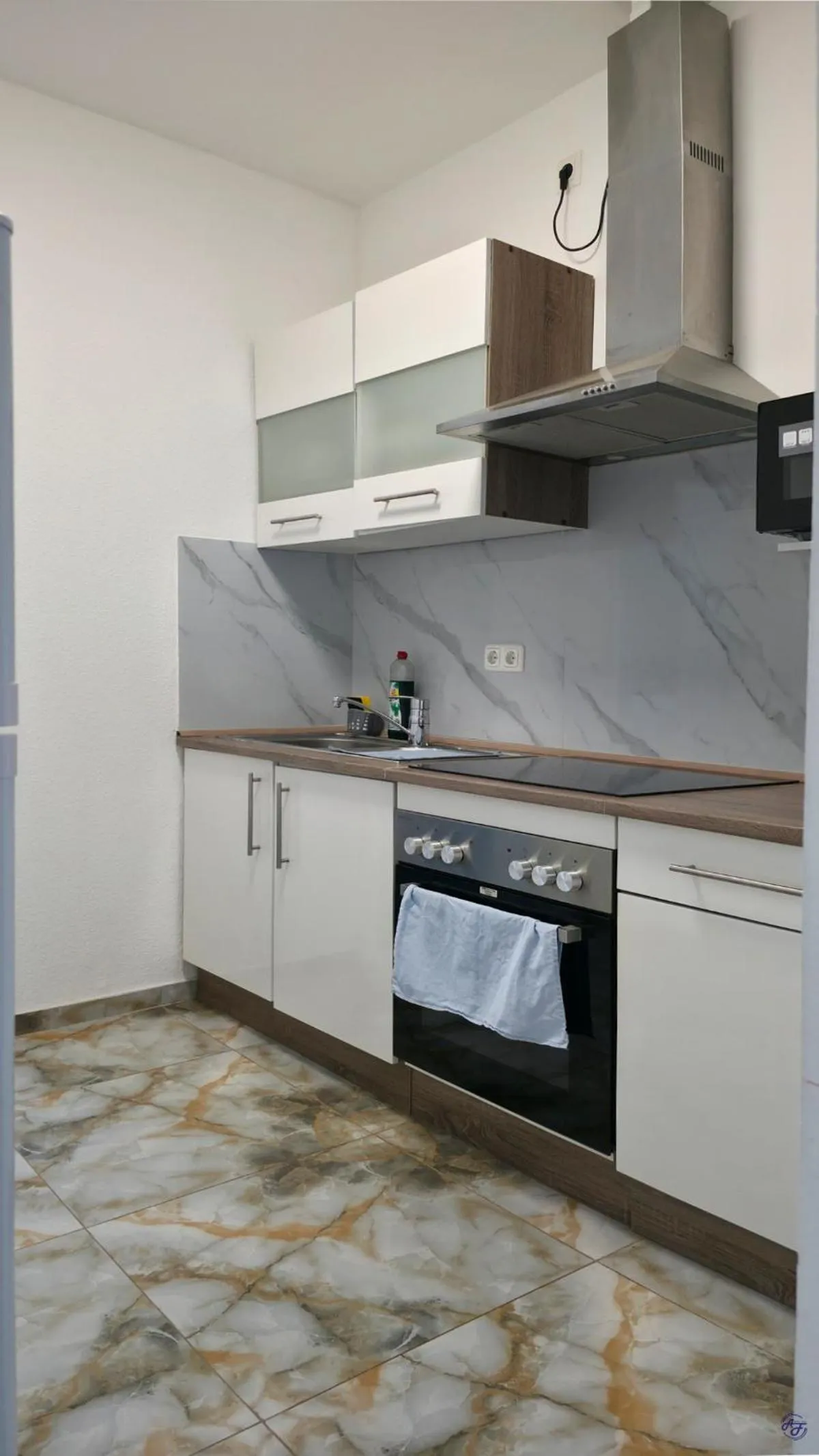 Kitchen or kitchenette in Hotel Sofia